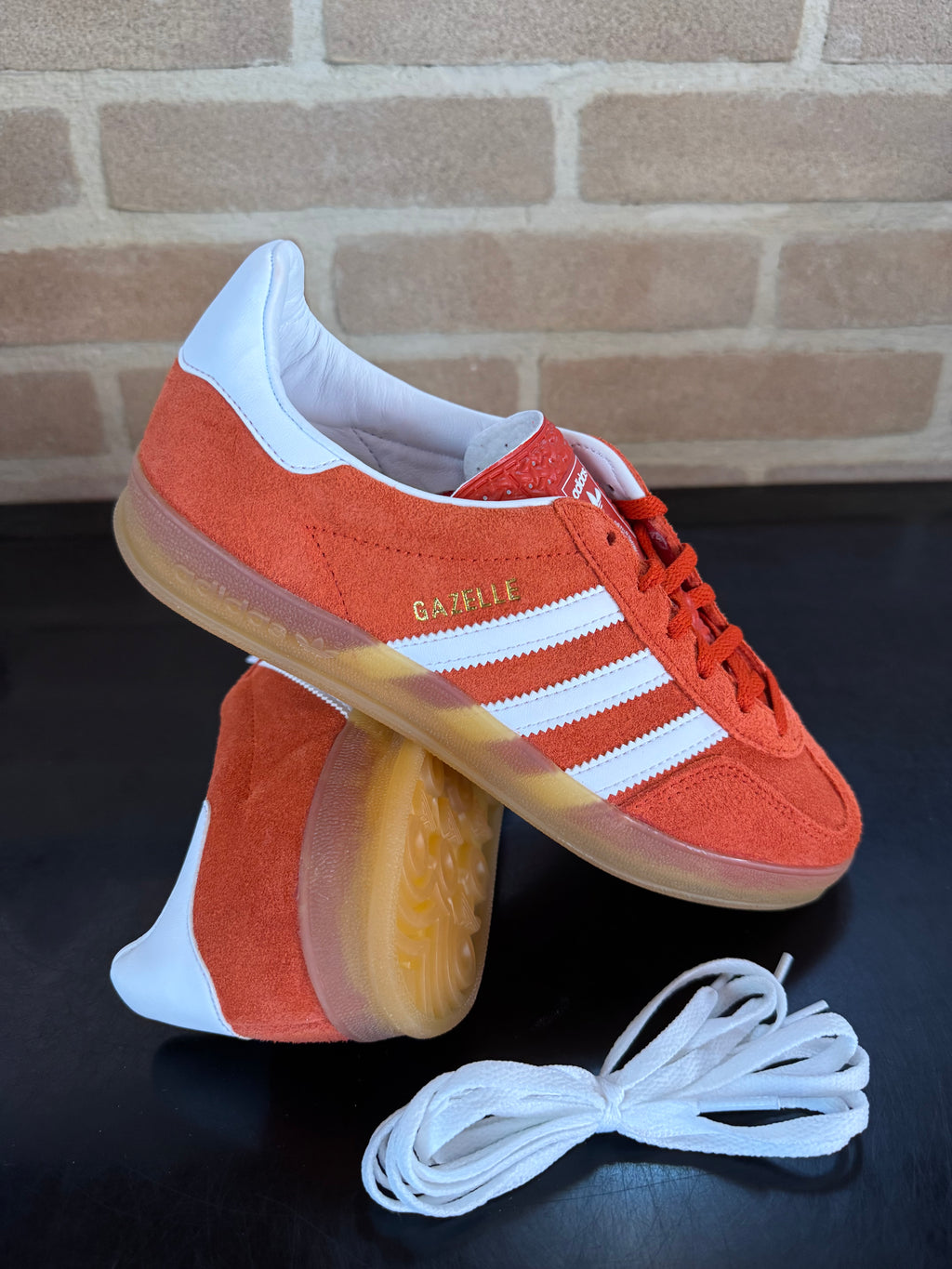 Adidas Gazelle Indoor "Bold Orange Gum"