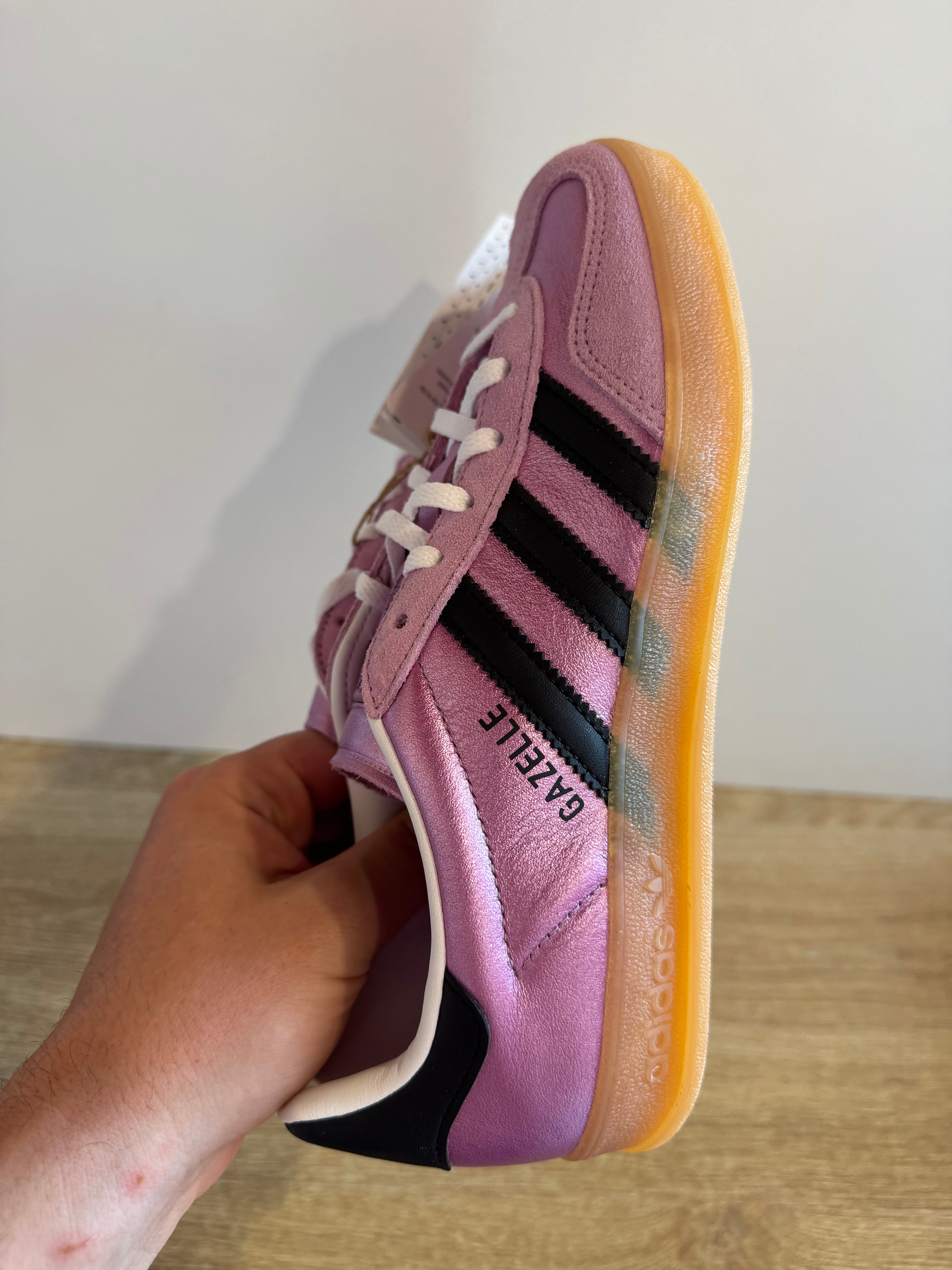 Adidas Gazelle Indoor "Bliss lilac Metallic Gum"