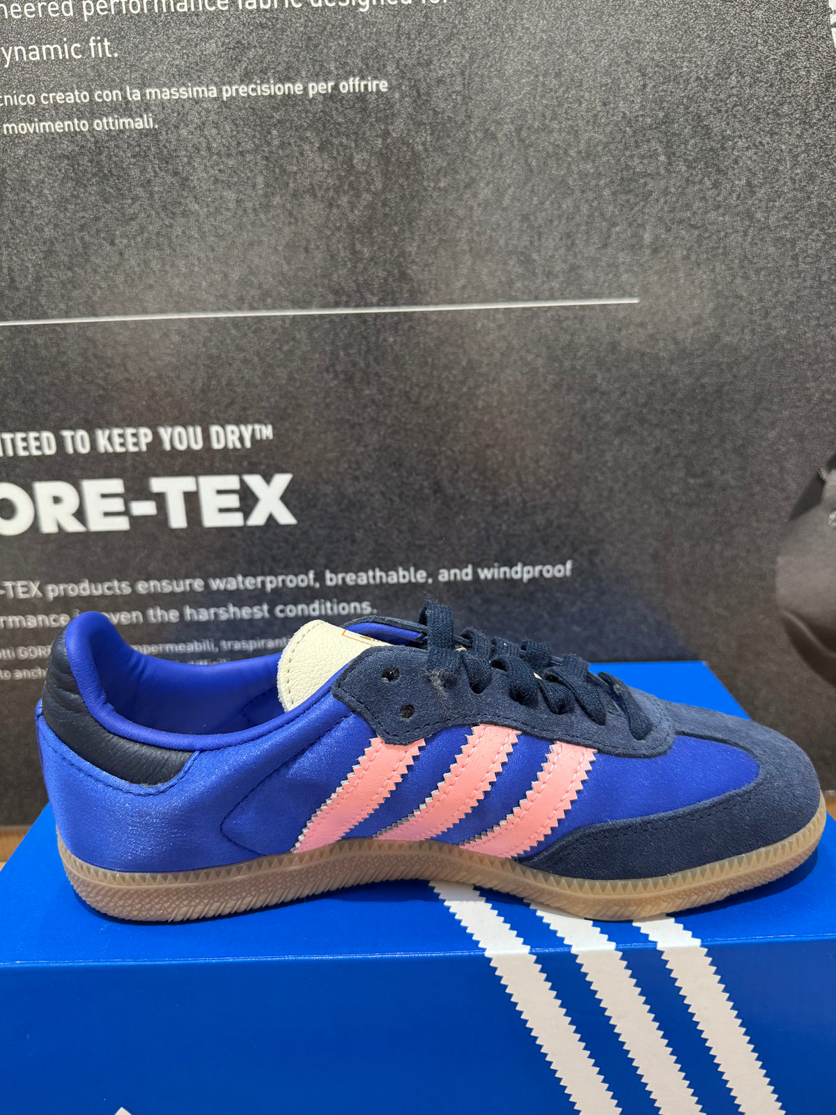 Adidas Samba OG "Lucid Blue Night Indigo Satin"