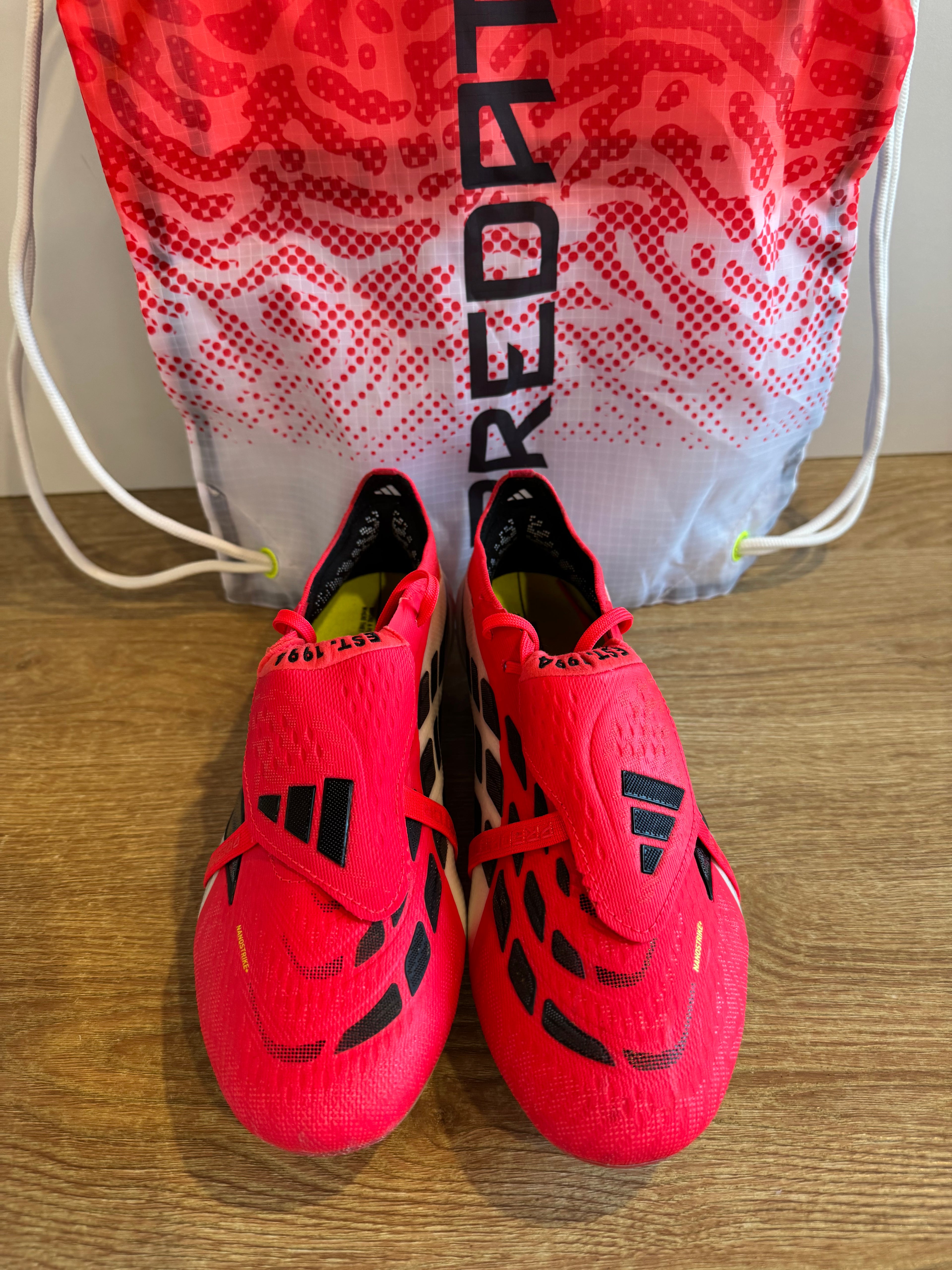 Adidas Predator Elite Foldover Tongue  AG "Lucid red core black cloud white"