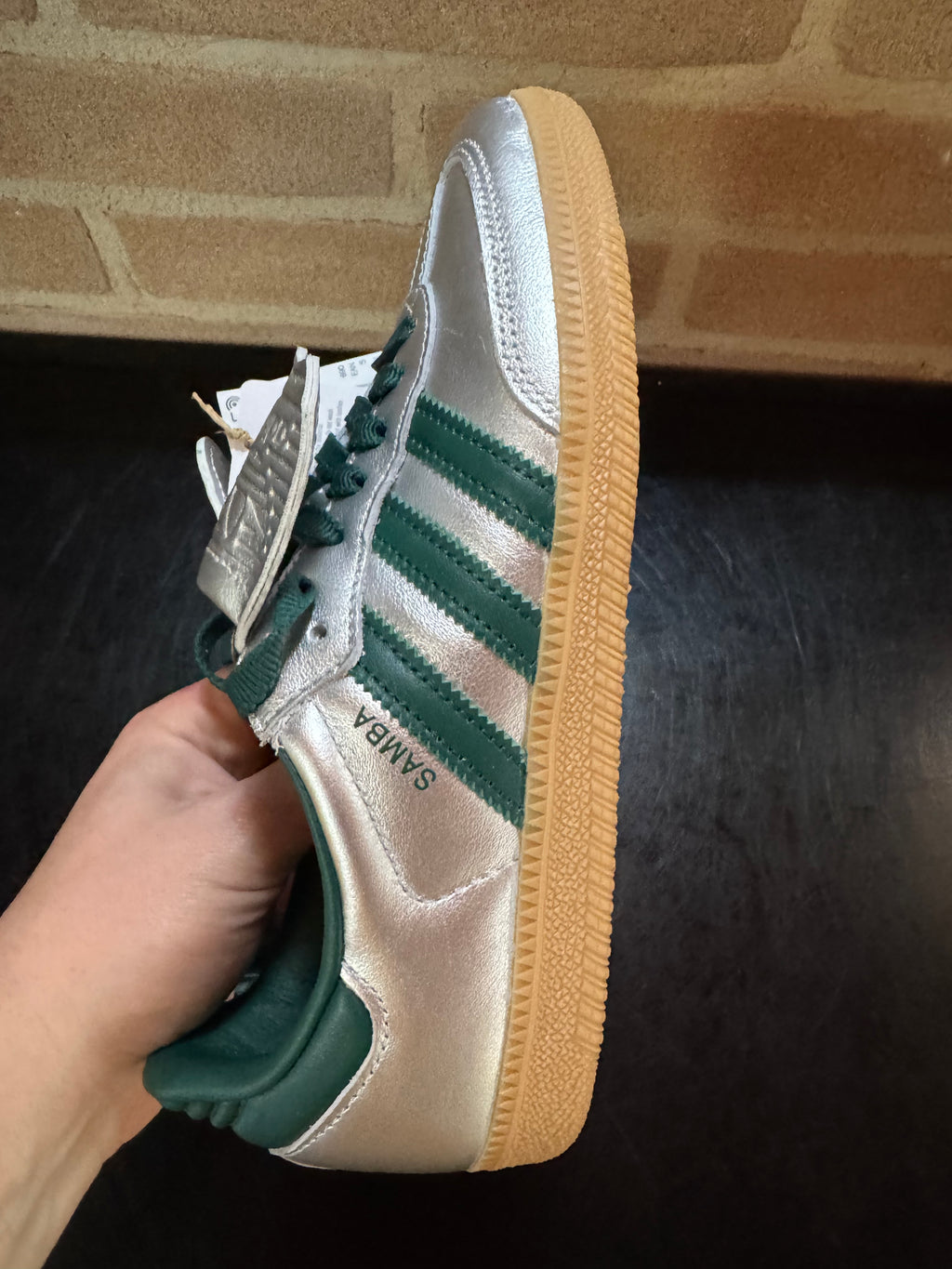 Adidas Samba LT - Argento/Verde