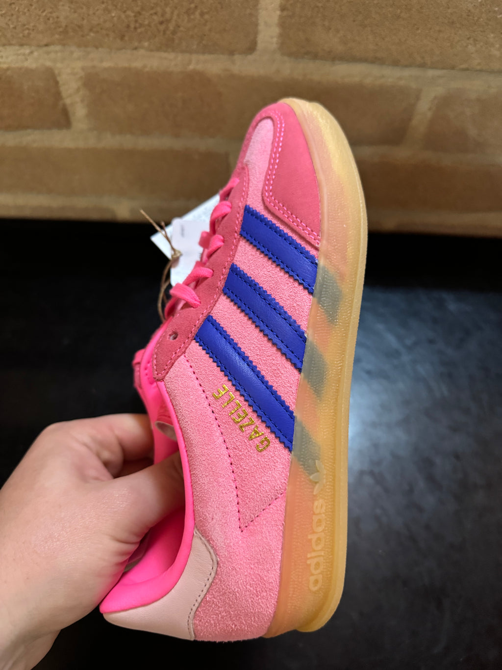 Adidas Gazelle Indoor "Lucid Pink Blue"