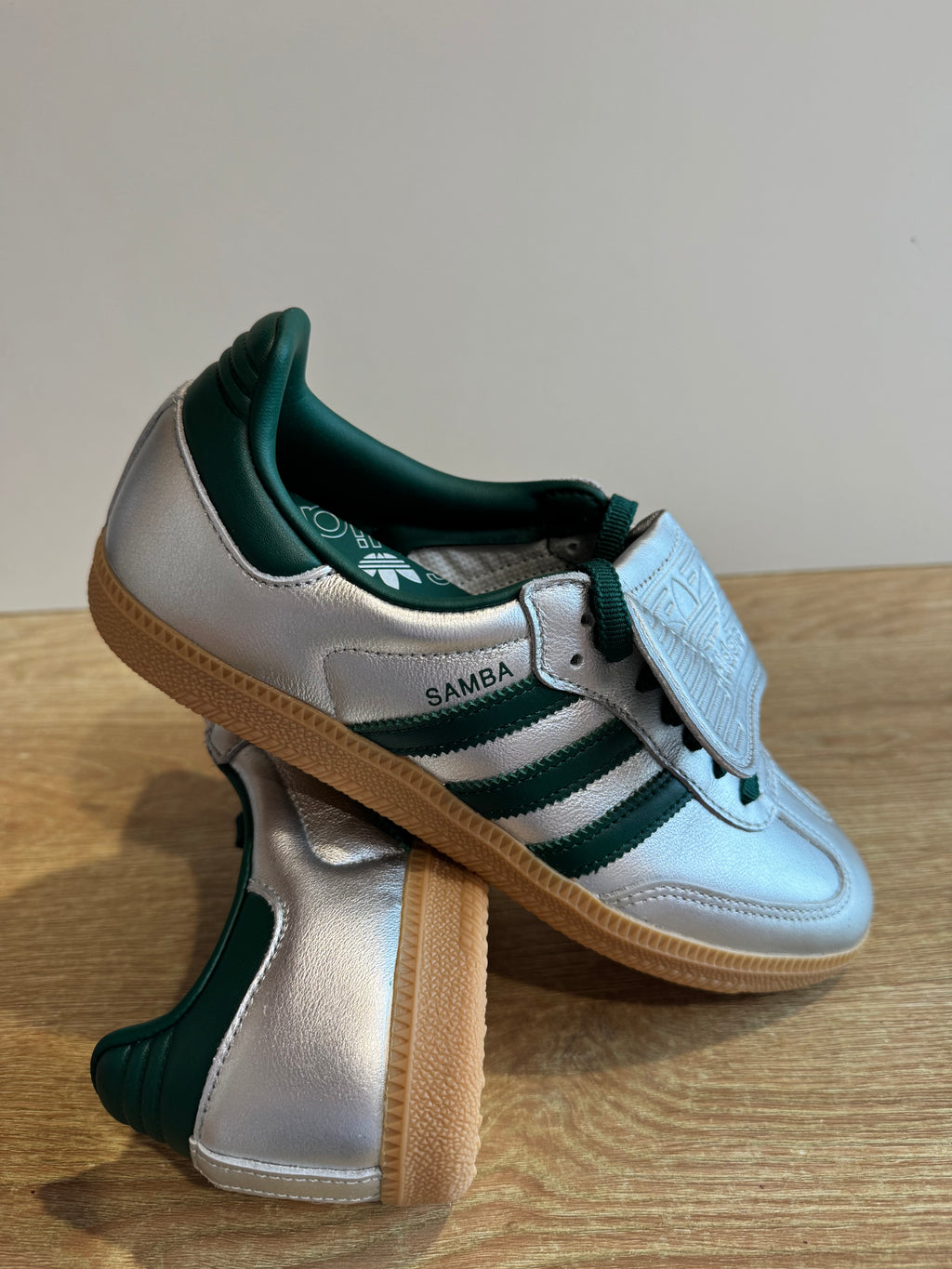 Adidas Samba LT - Argento/Verde