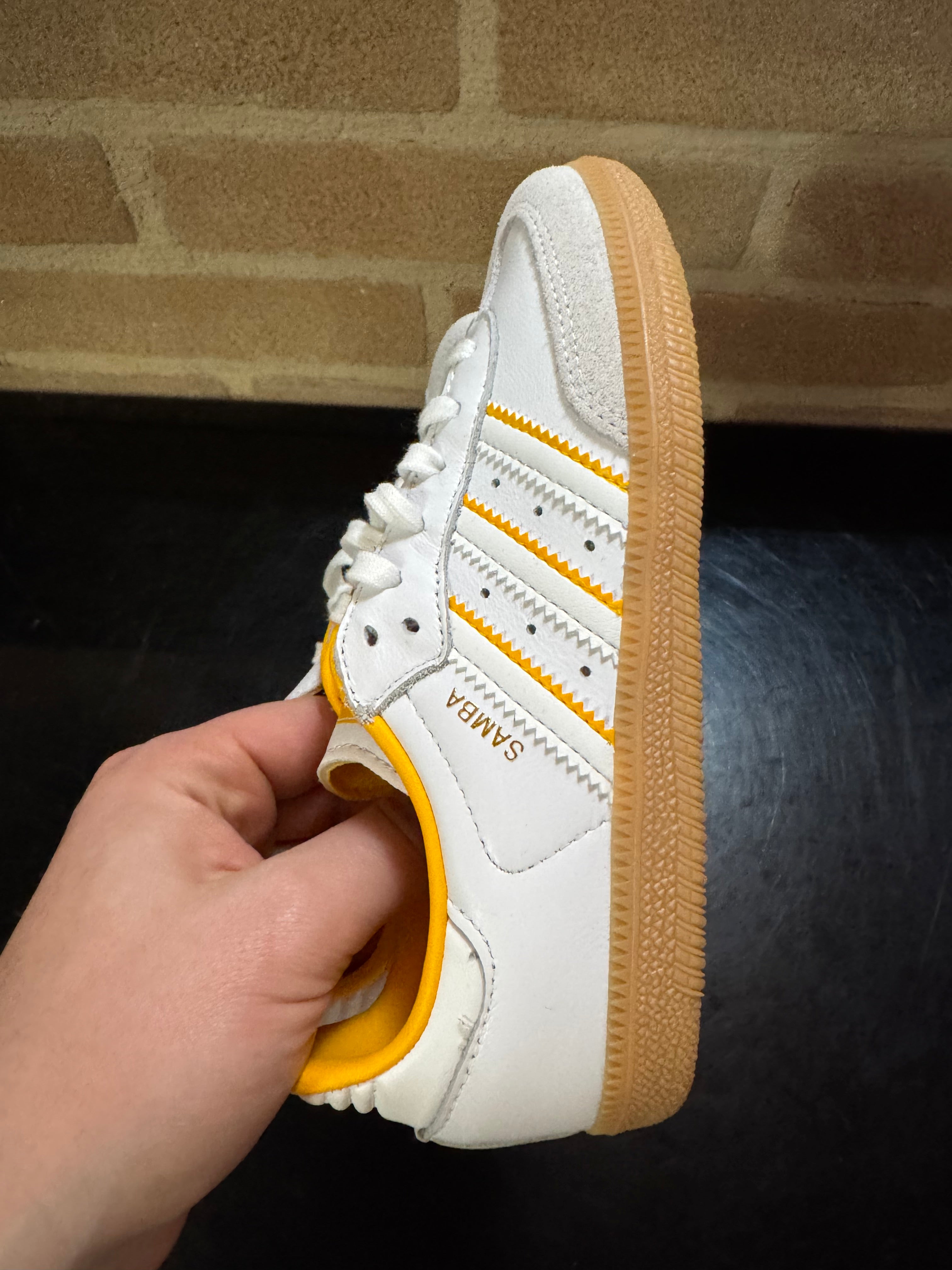 Adidas Samba OG - Bianco/arancioni