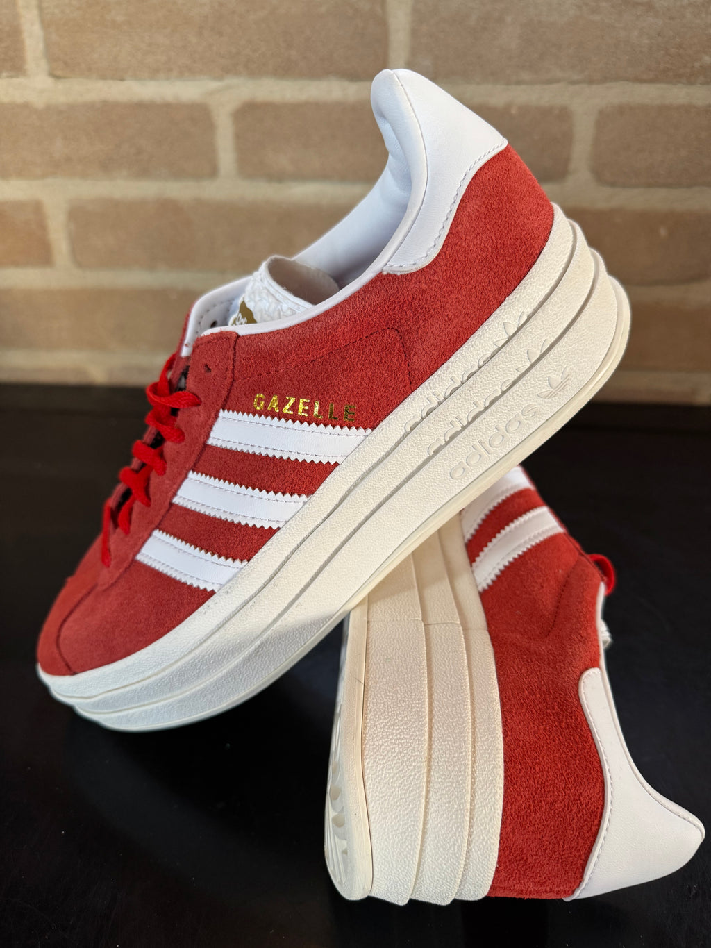 Adidas Gazelle Bold - Rosse