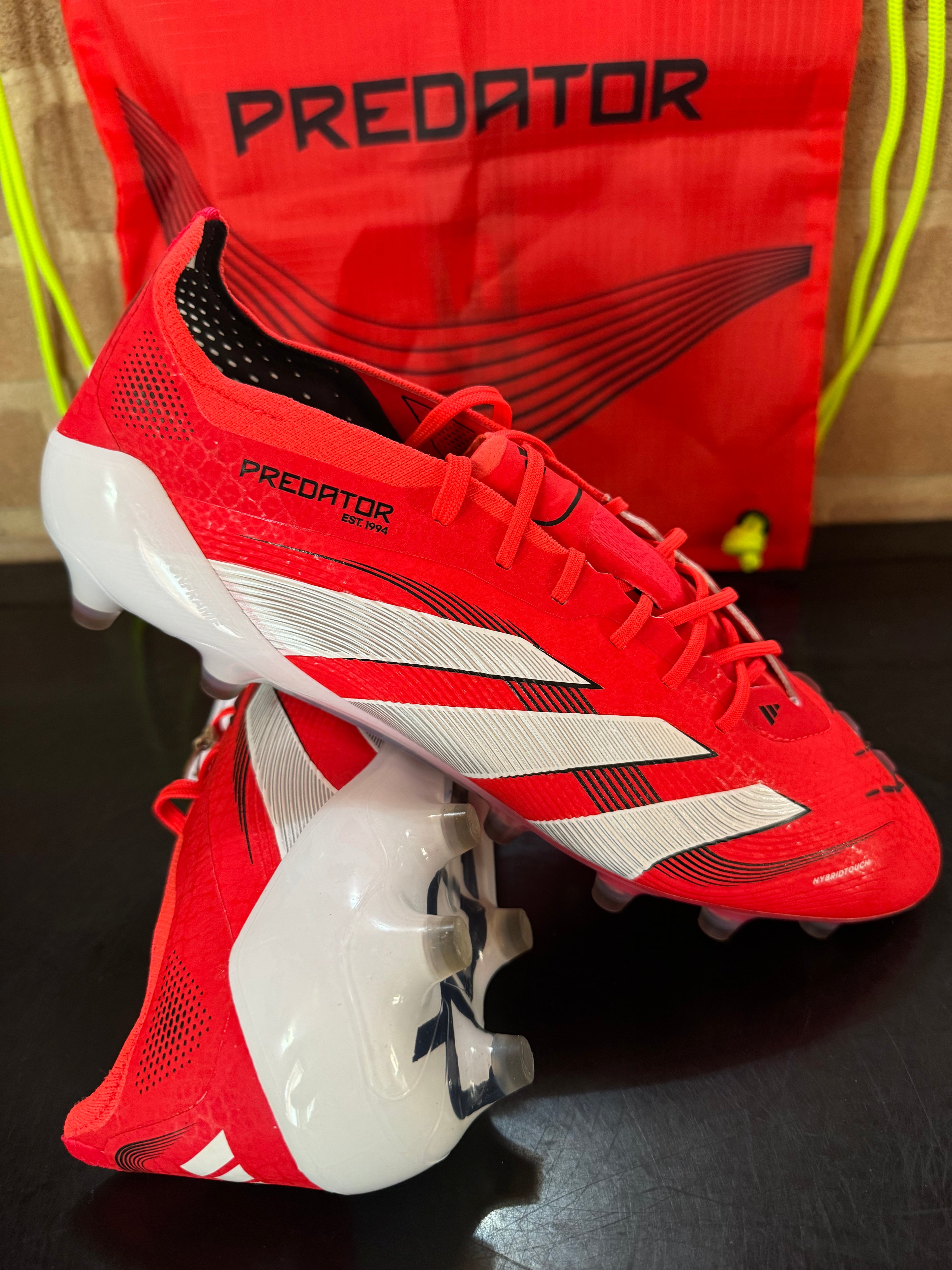 Adidas Predator Elite Laceless AG - Rosse