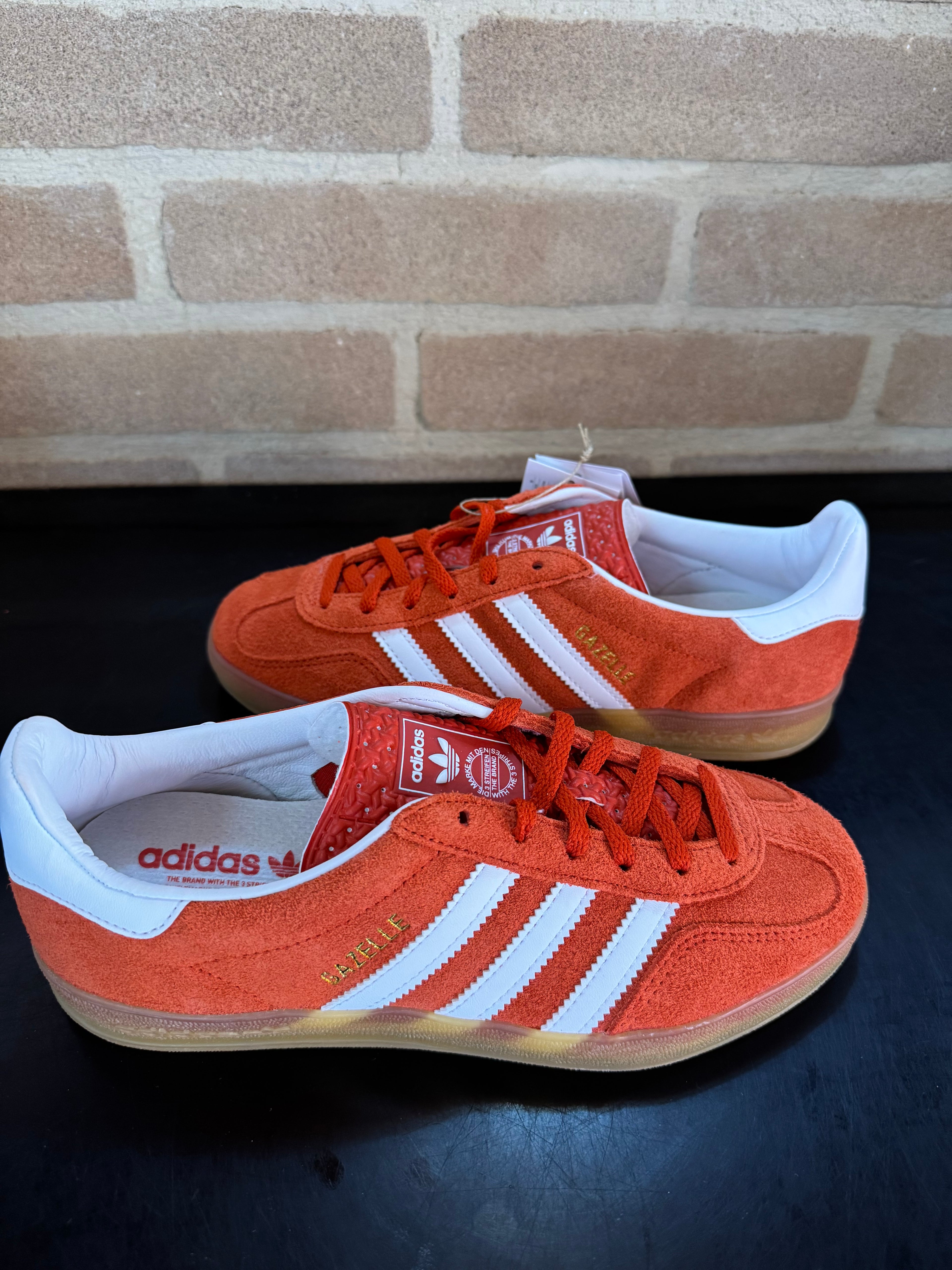 Adidas Gazelle Indoor "Bold Orange Gum"