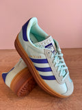 Adidas Gazelle Bold "Clear Mint Lucid Blue Satin"