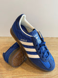 Adidas Gazelle Indoor "Blue Pinstripe Satin"