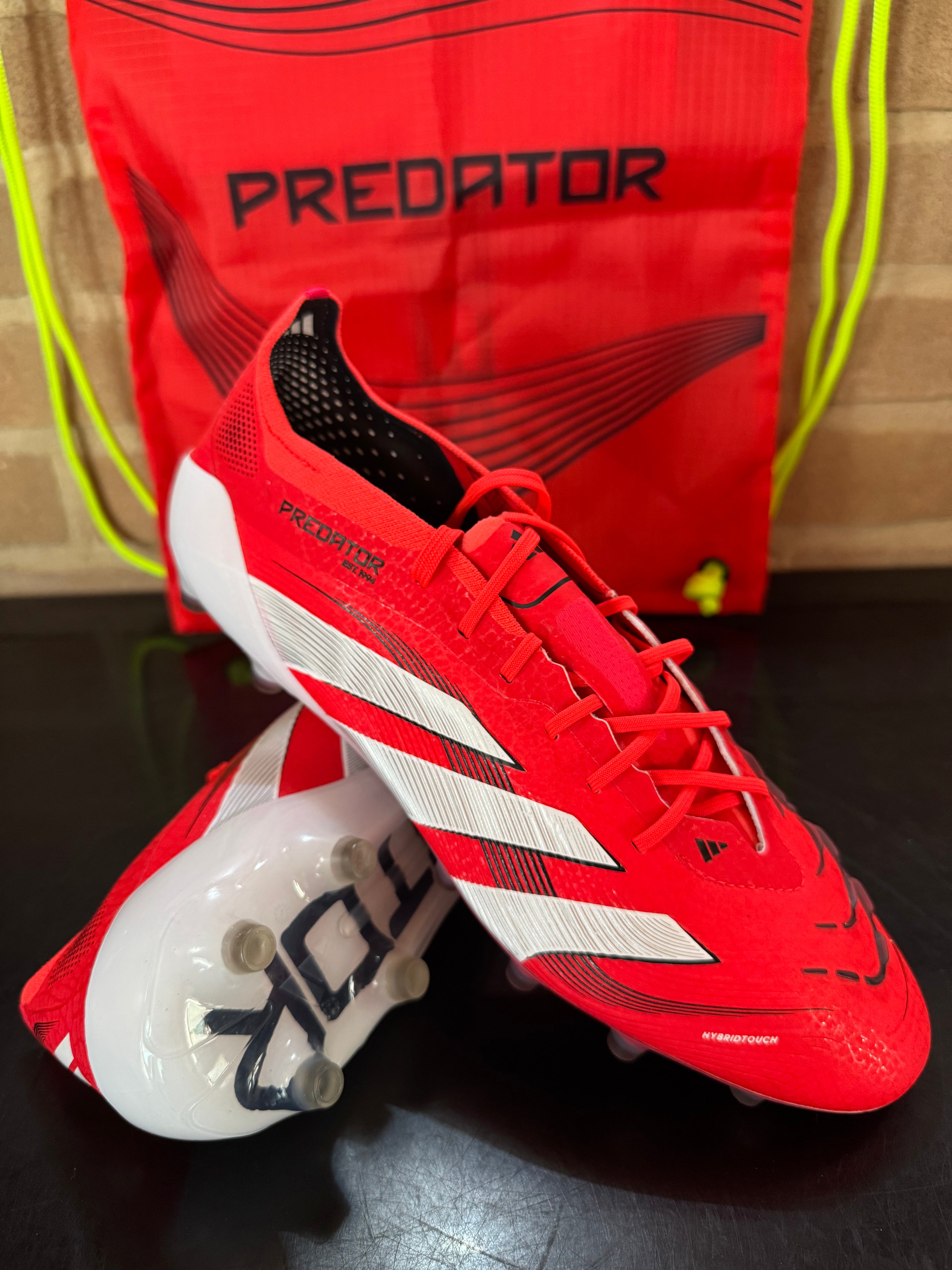 Adidas Predator Elite Laceless AG - Rosse
