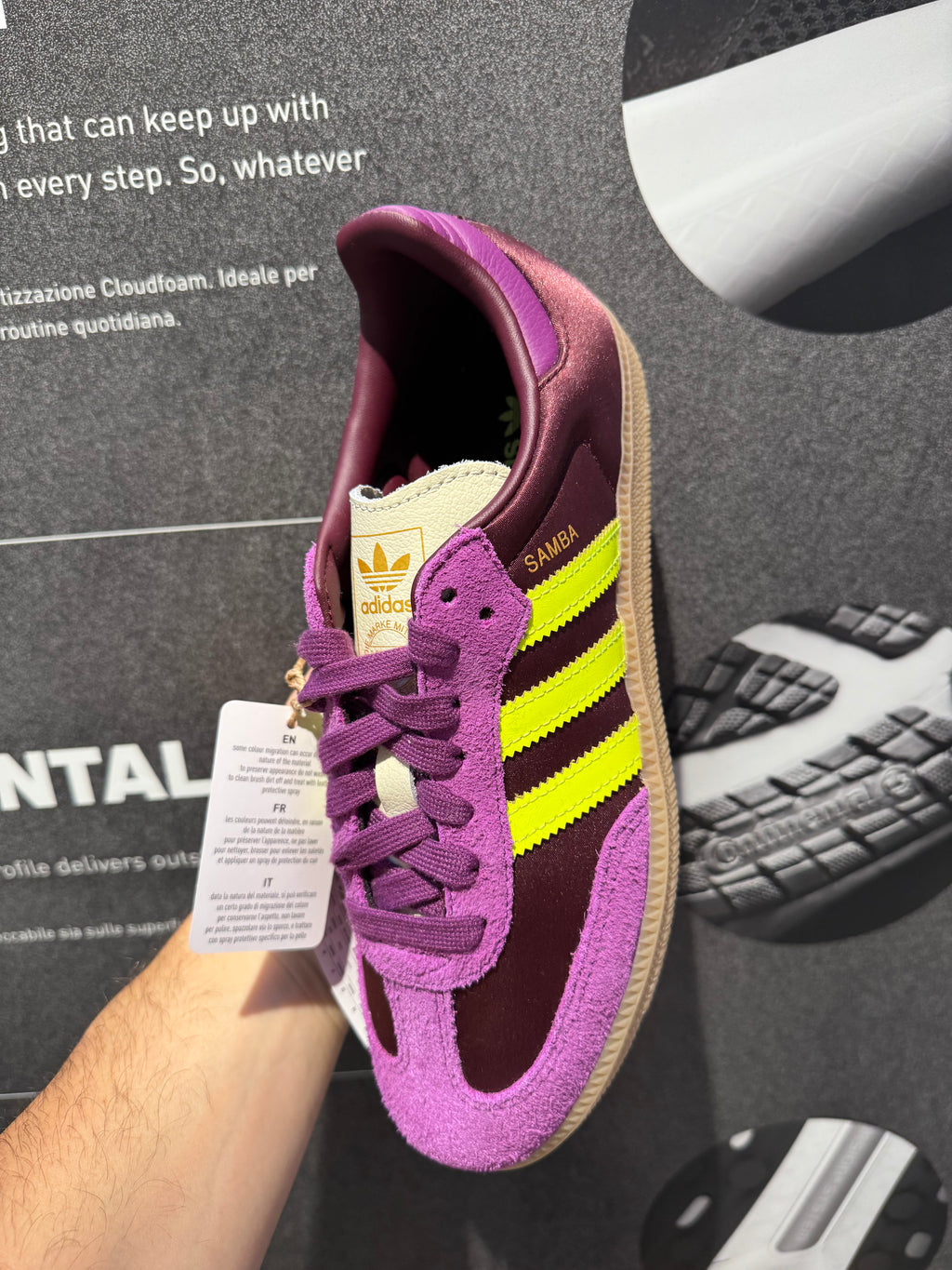 Adidas Samba OG "Maroon Rich Mauve Satin"