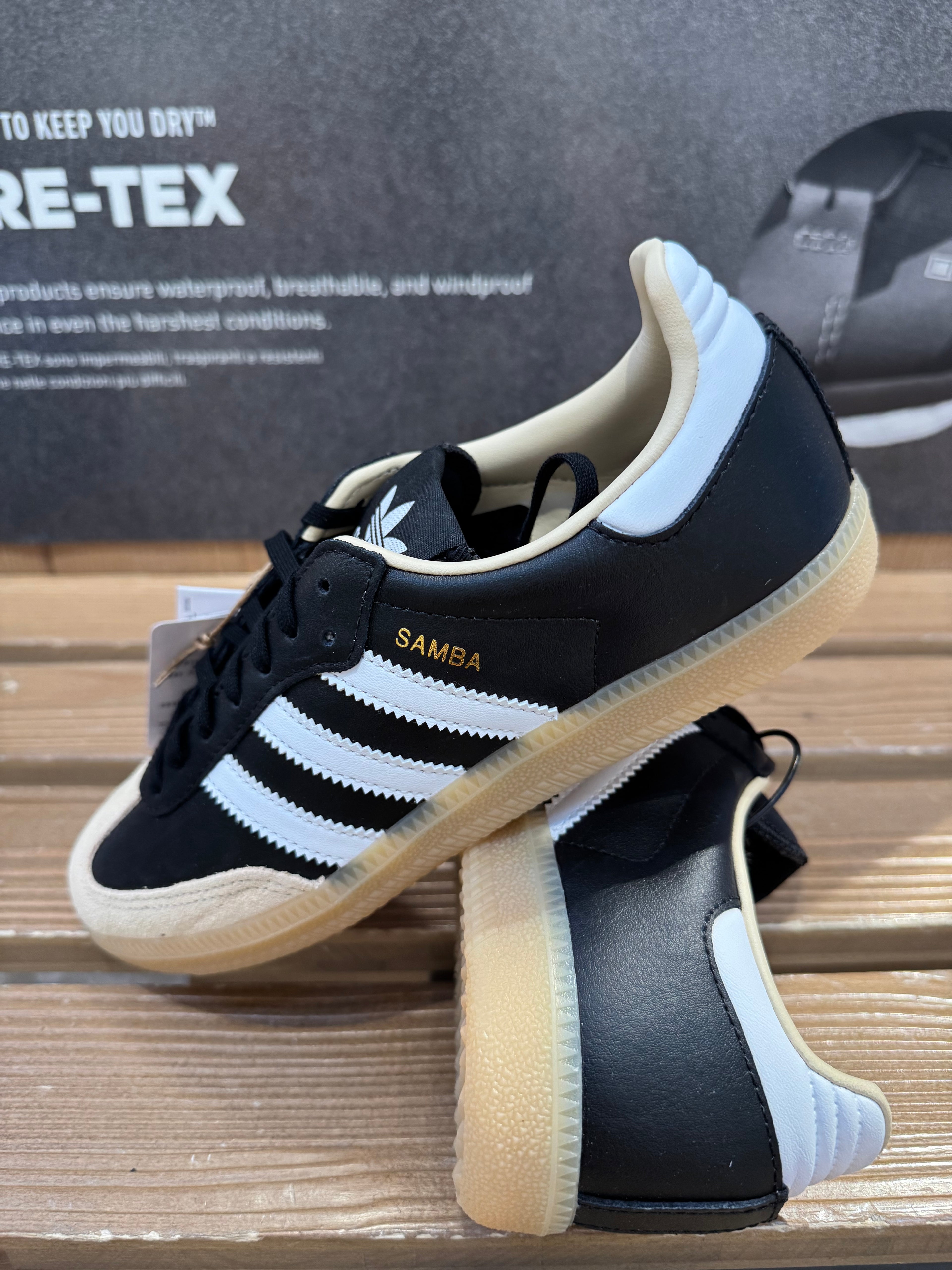 Adidas Samba OG "Black White Beige Gum"
