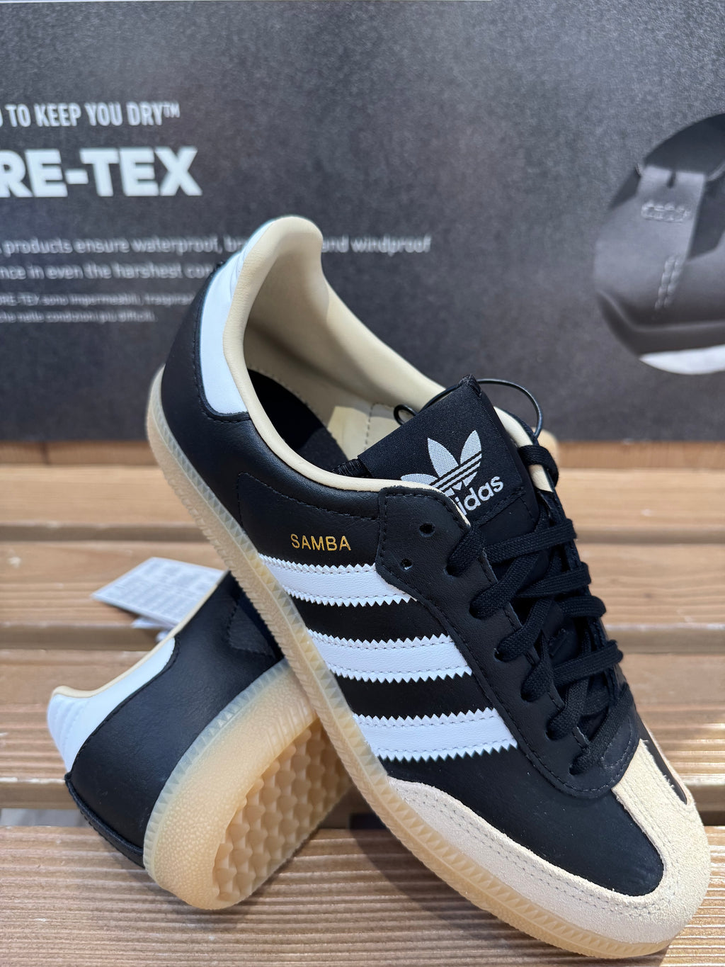 Adidas Samba OG "Black White Beige Gum"