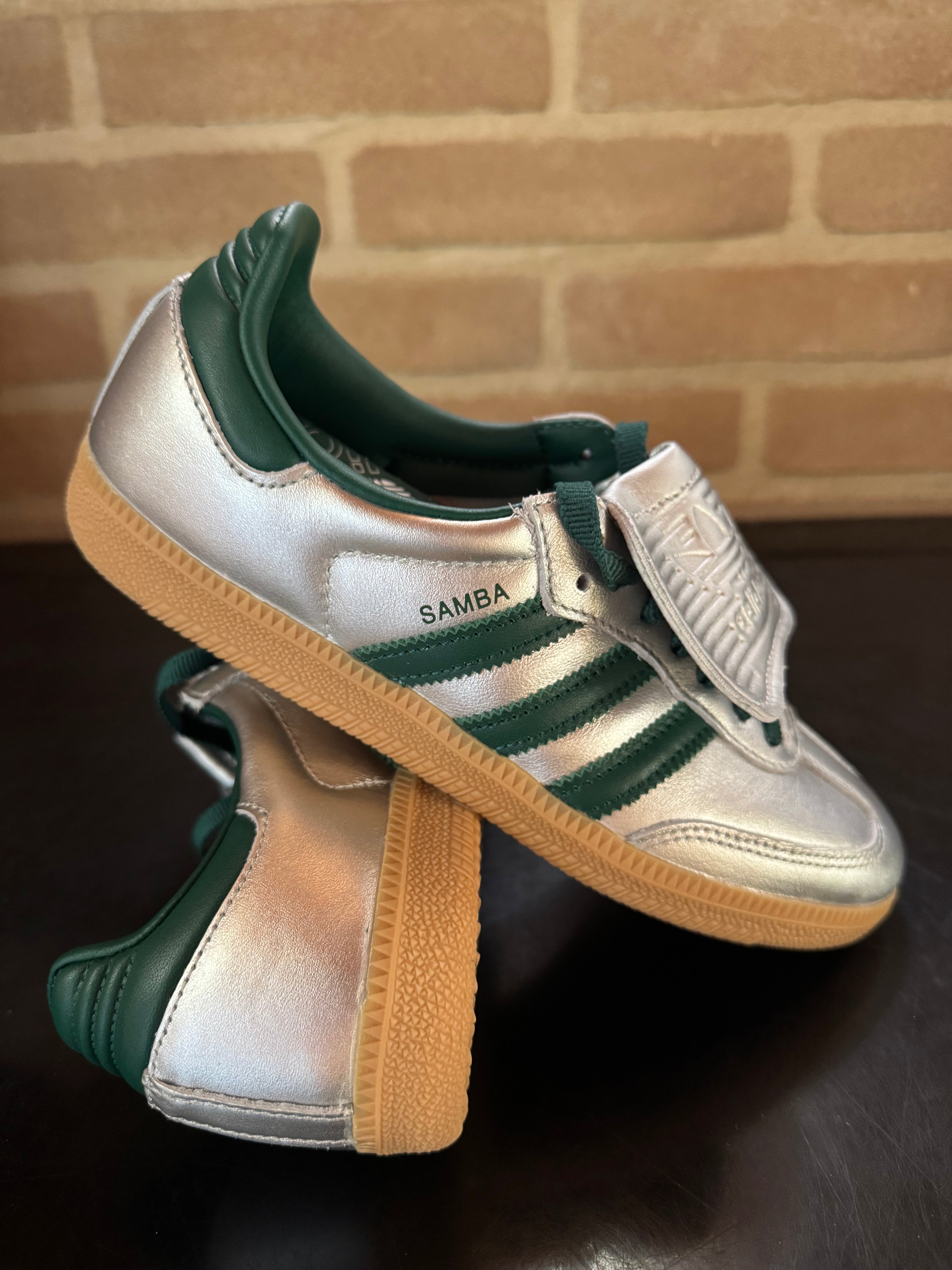 Adidas Samba LT - Argento/Verde