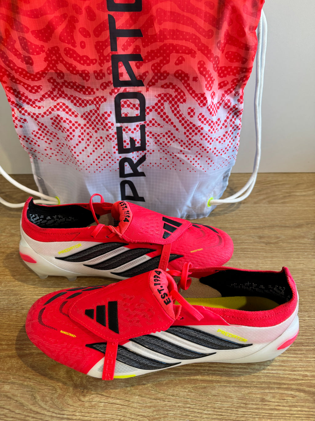 Adidas Predator Elite Foldover Tongue  AG "Lucid red core black cloud white"