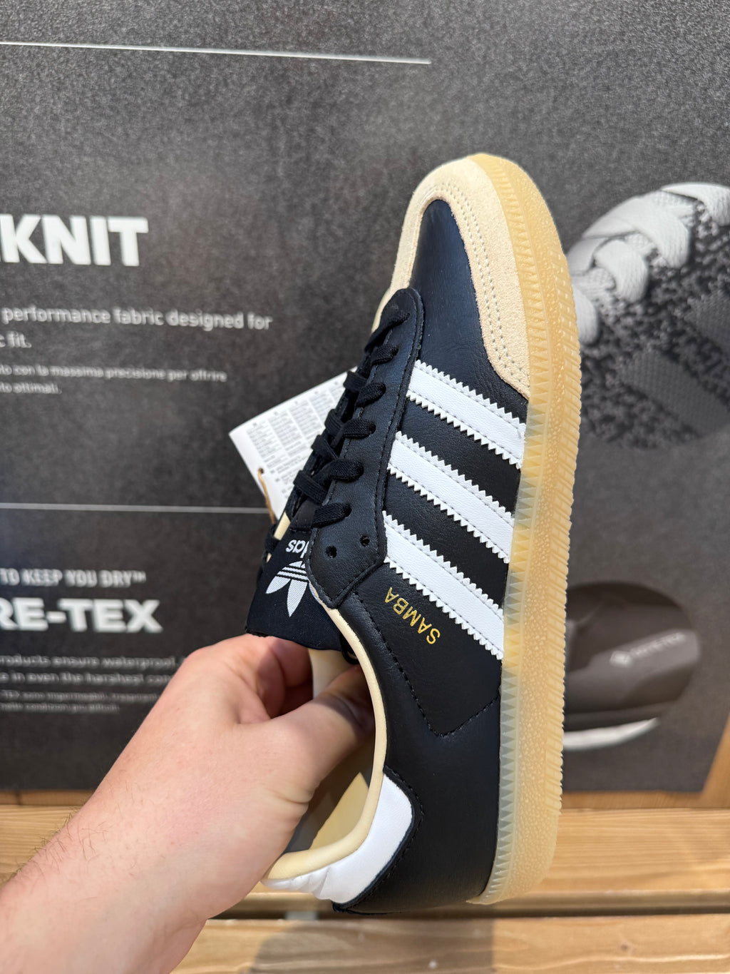 Adidas Samba OG "Black White Beige Gum"