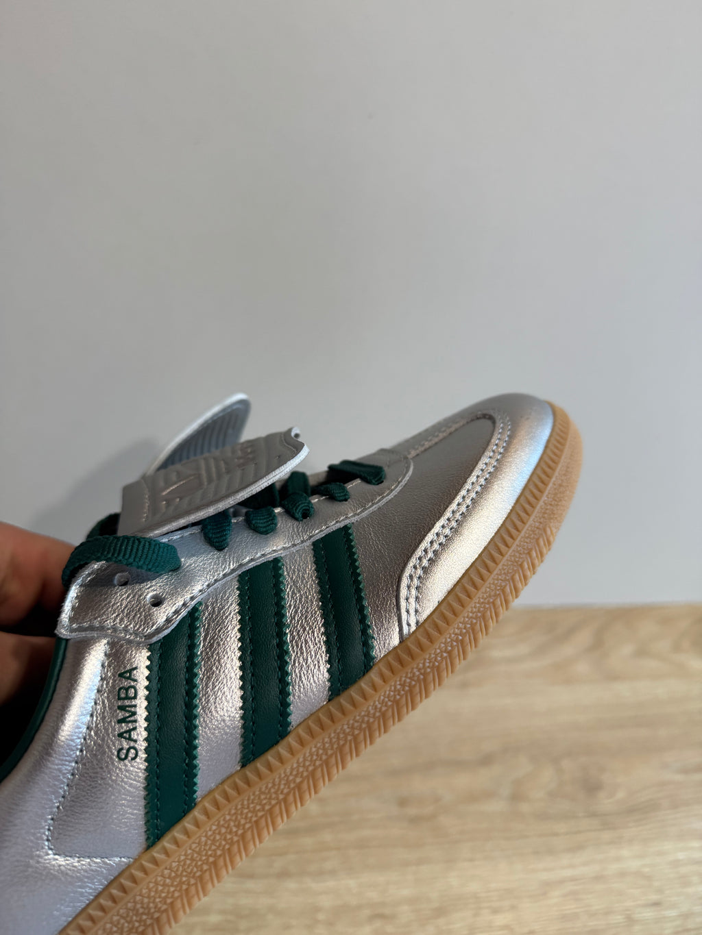 Adidas Samba LT - Argento/Verde