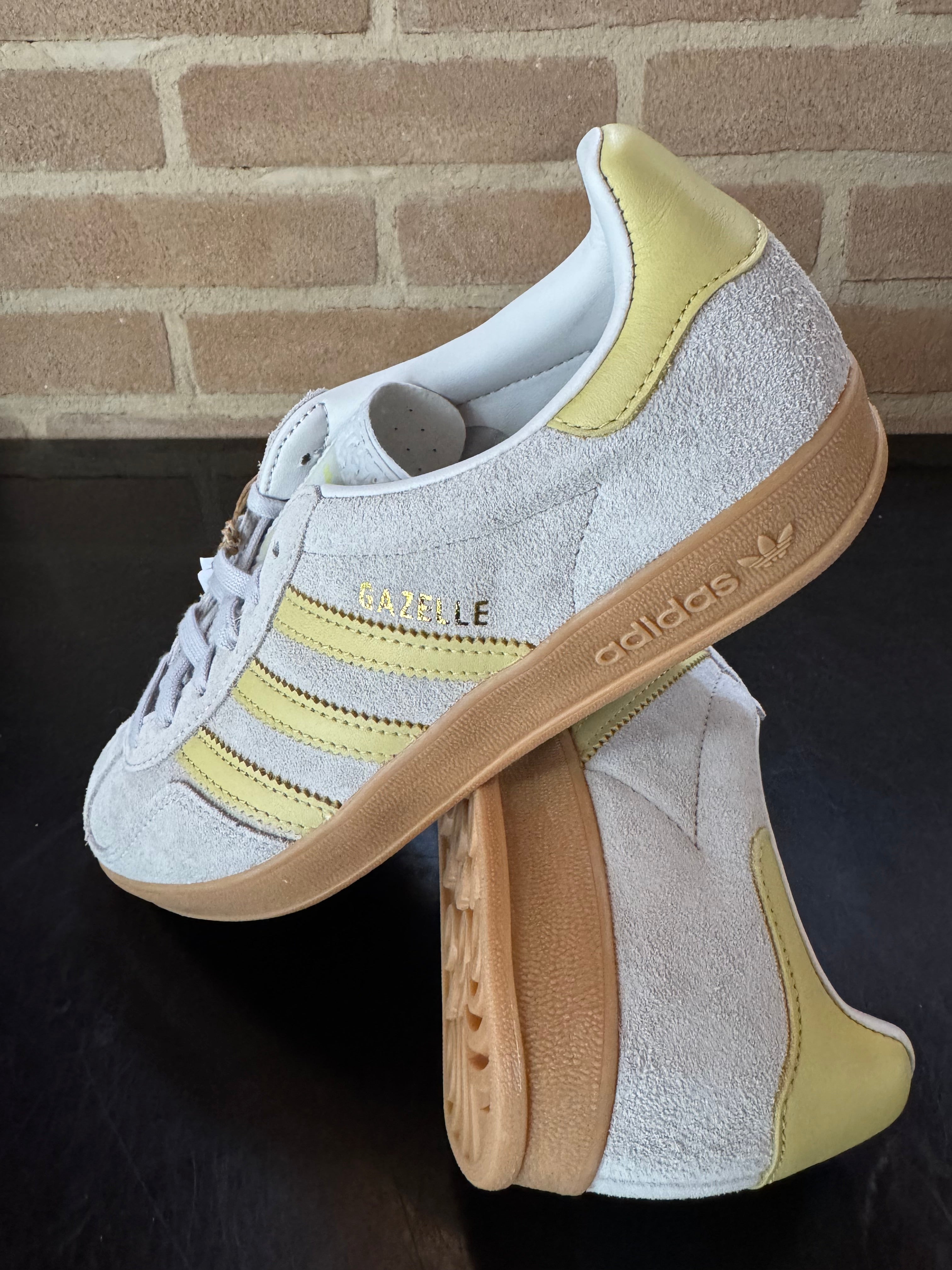 Adidas Gazelle Indoor - Grigio/Giallo