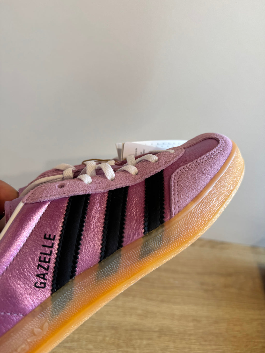 Adidas Gazelle Indoor "Bliss lilac Metallic Gum"