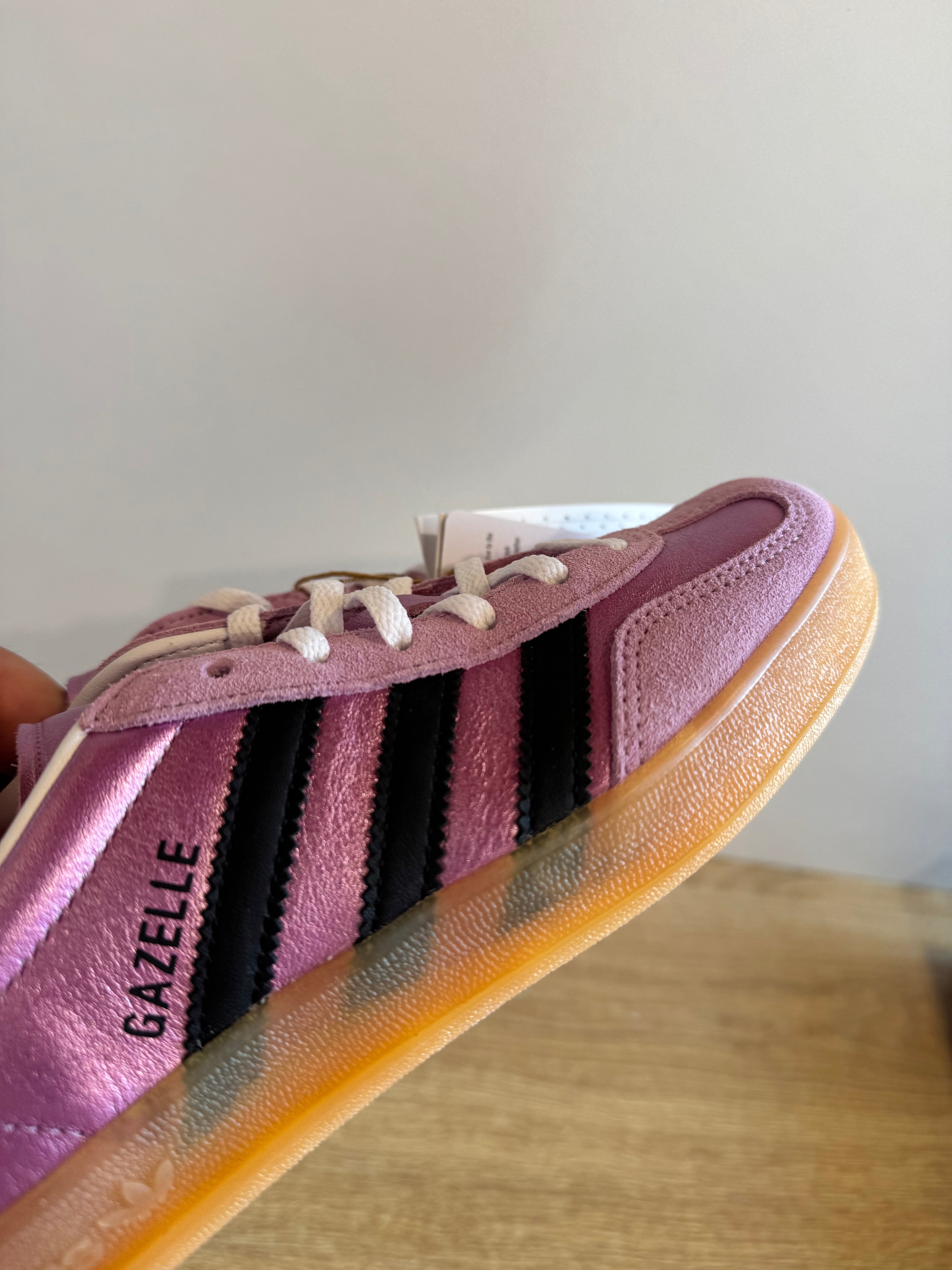 Adidas Gazelle Indoor "Bliss lilac Metallic Gum"