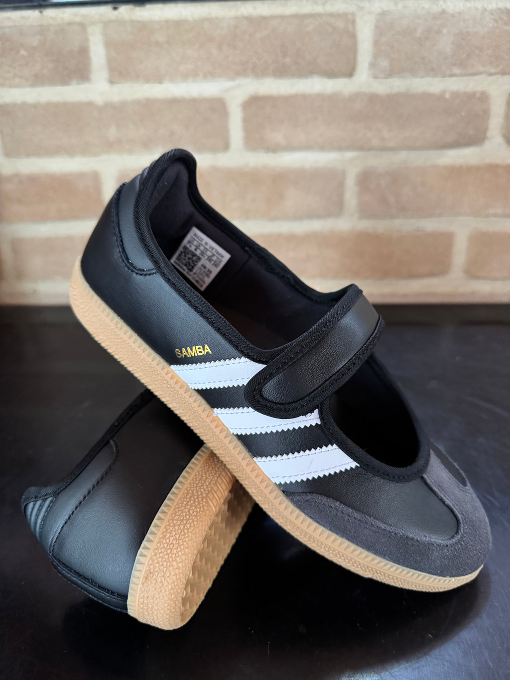 Adidas Samba Jane "Black White Gum"