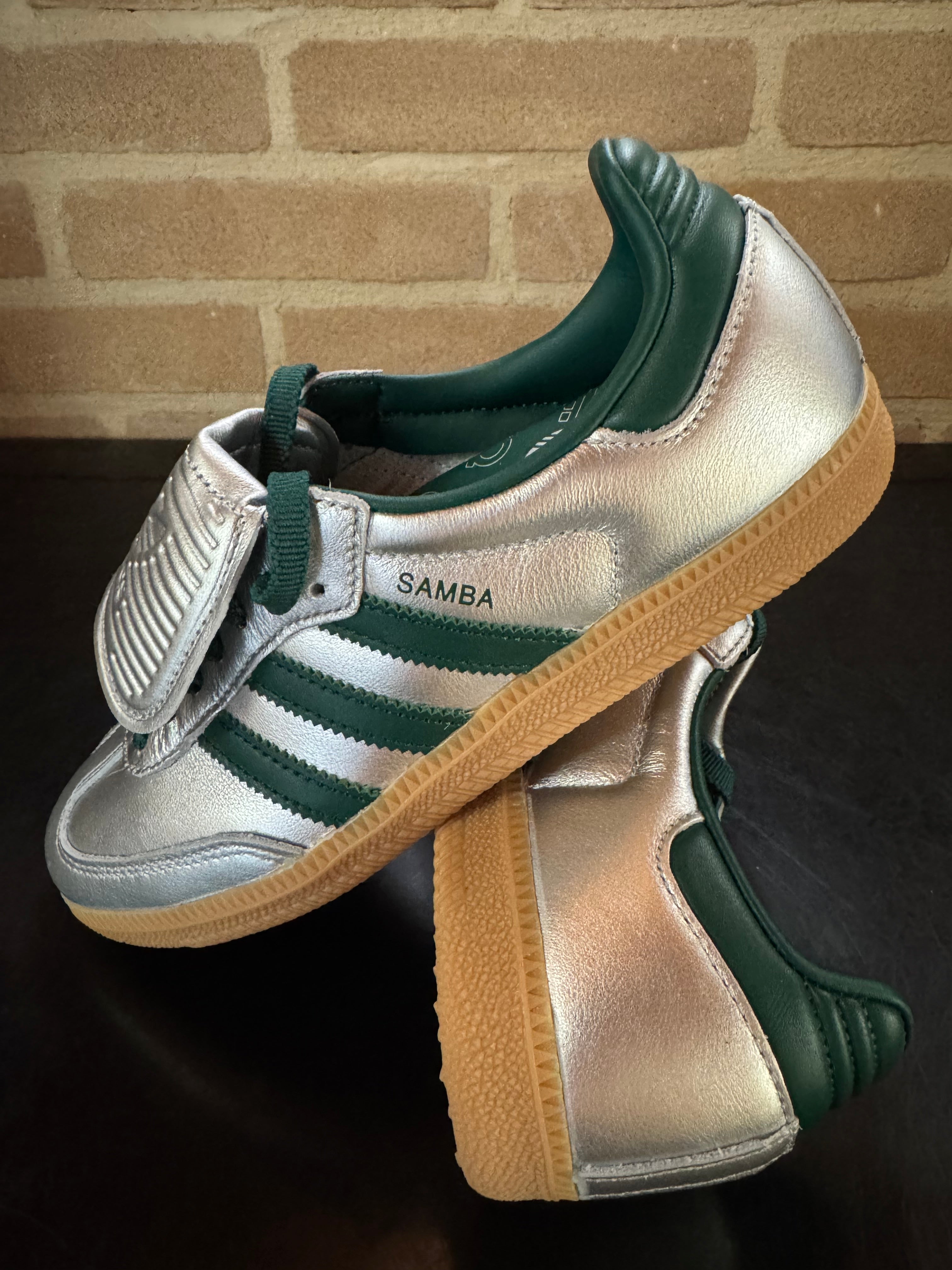 Adidas Samba LT - Argento/Verde
