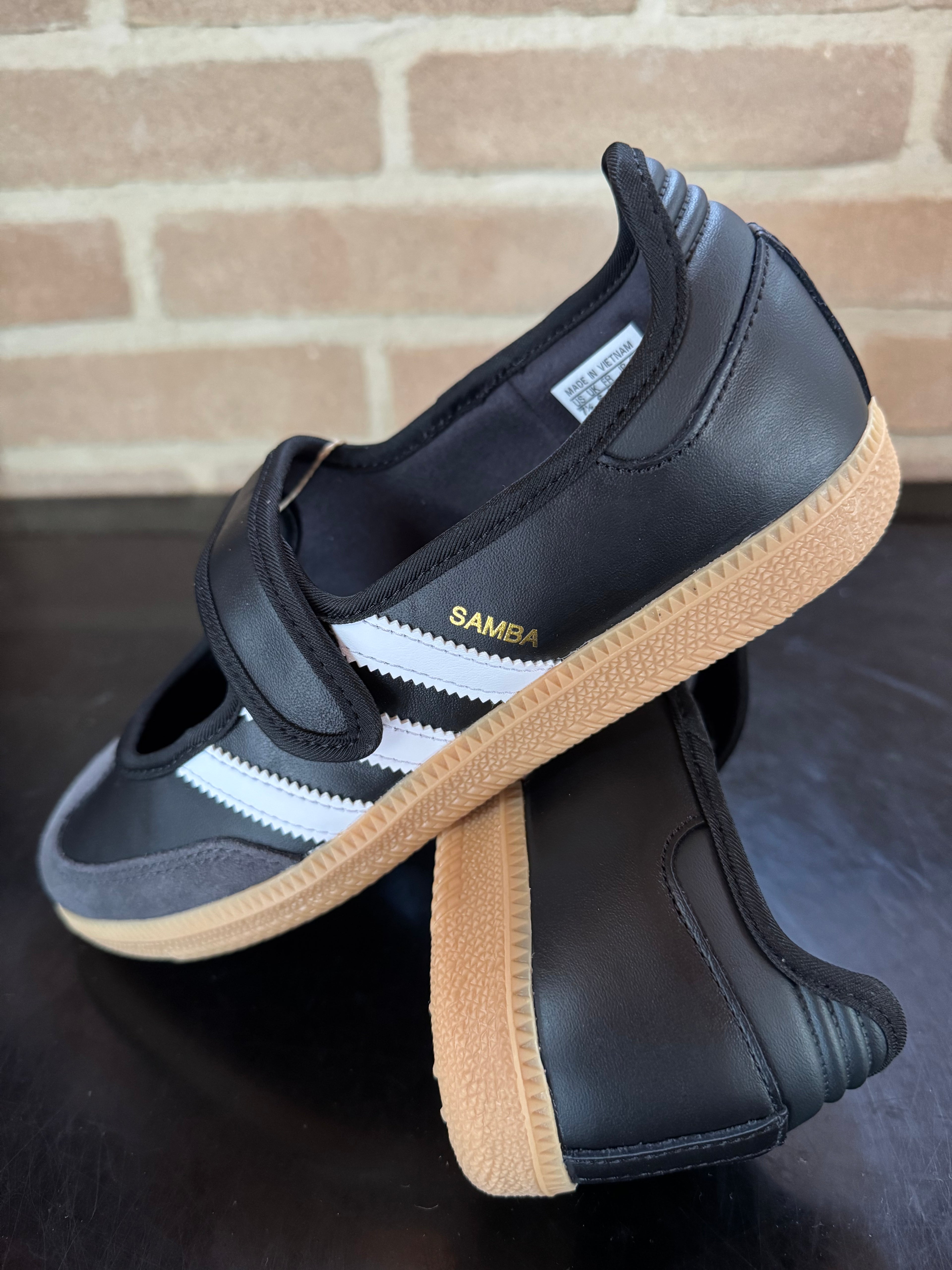 Adidas Samba Jane "Black White Gum"