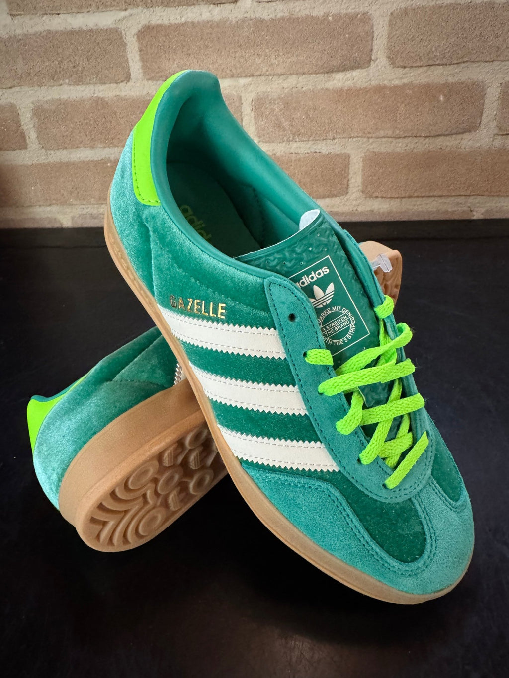 Sneakers retro' indoor - Verde\Bianck - Giaguaro_Store