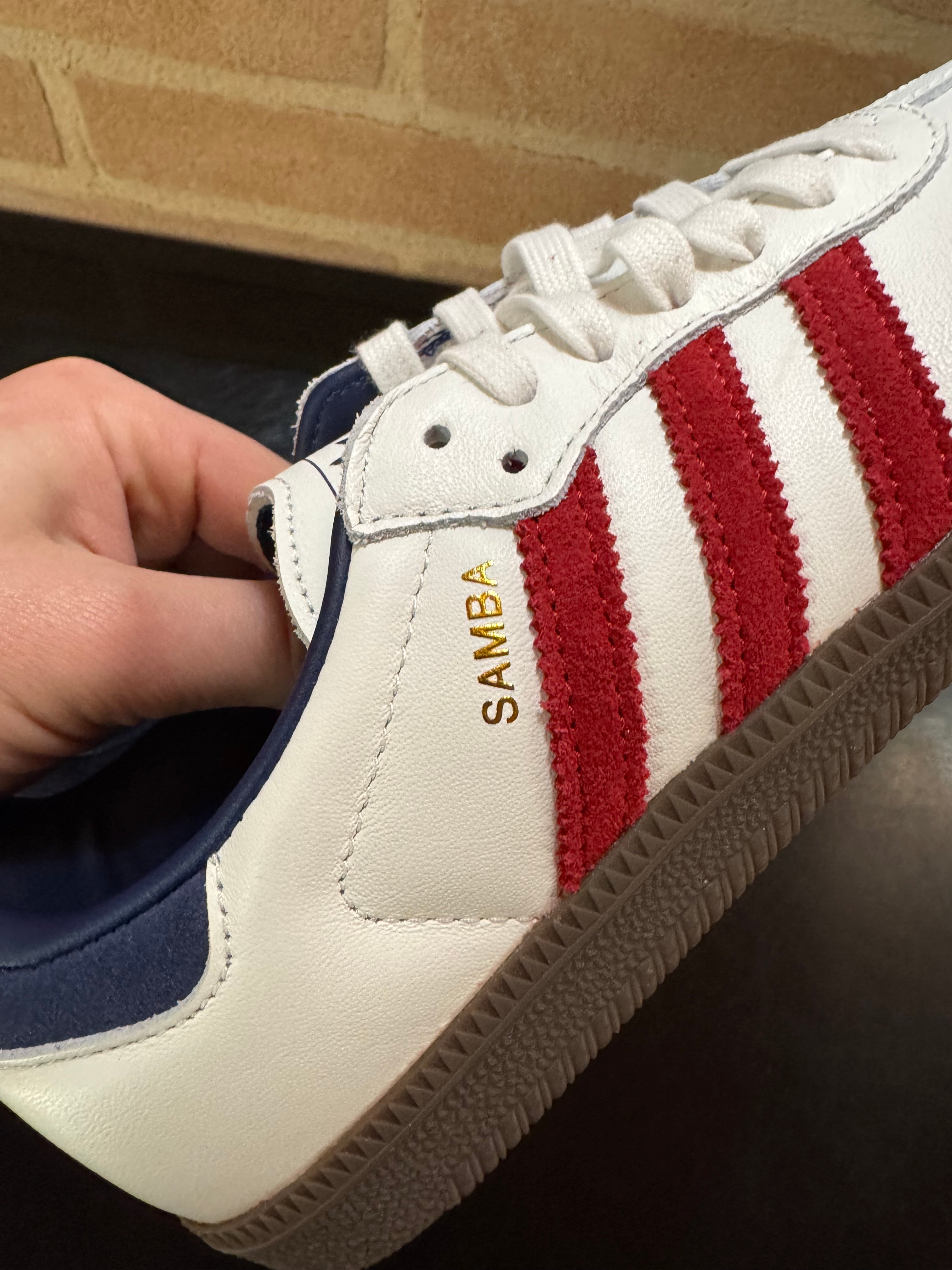Adidas Samba OG "White Victory Red Indigo"