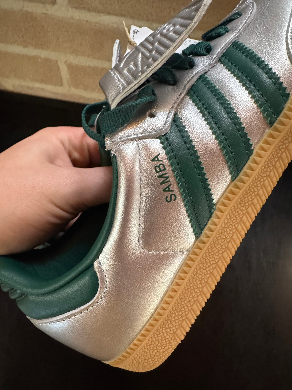 Adidas Samba LT - Argento/Verde