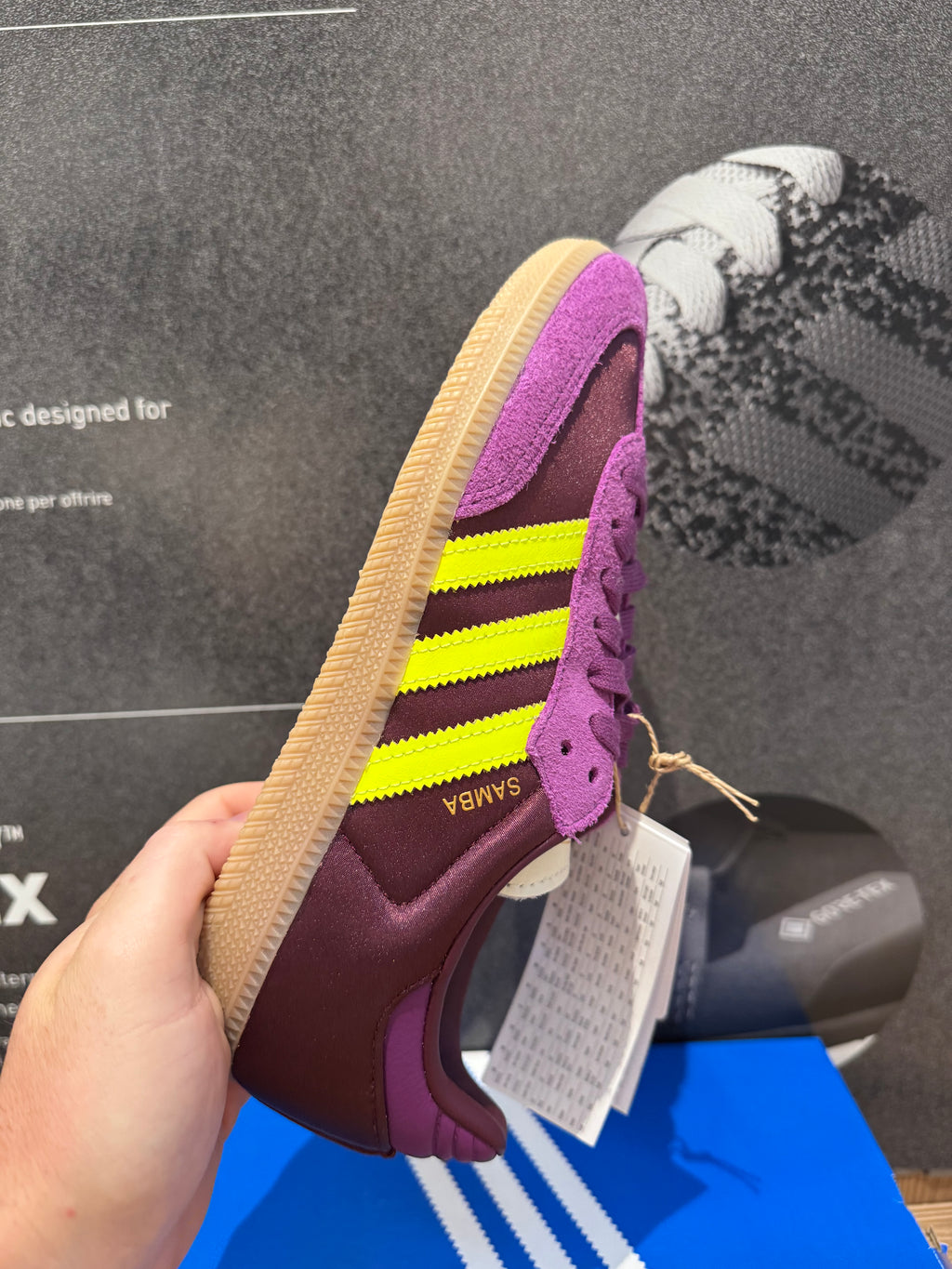 Adidas Samba OG "Maroon Rich Mauve Satin"