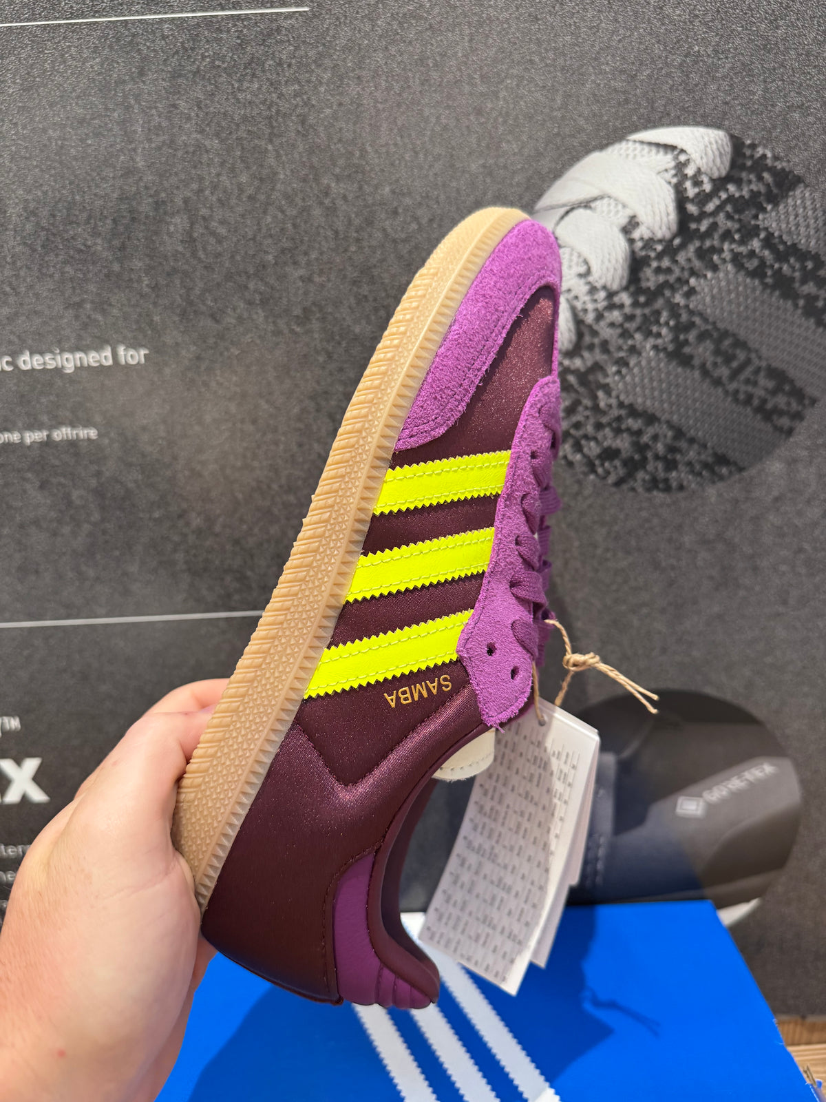 Adidas Samba OG "Maroon Rich Mauve Satin"