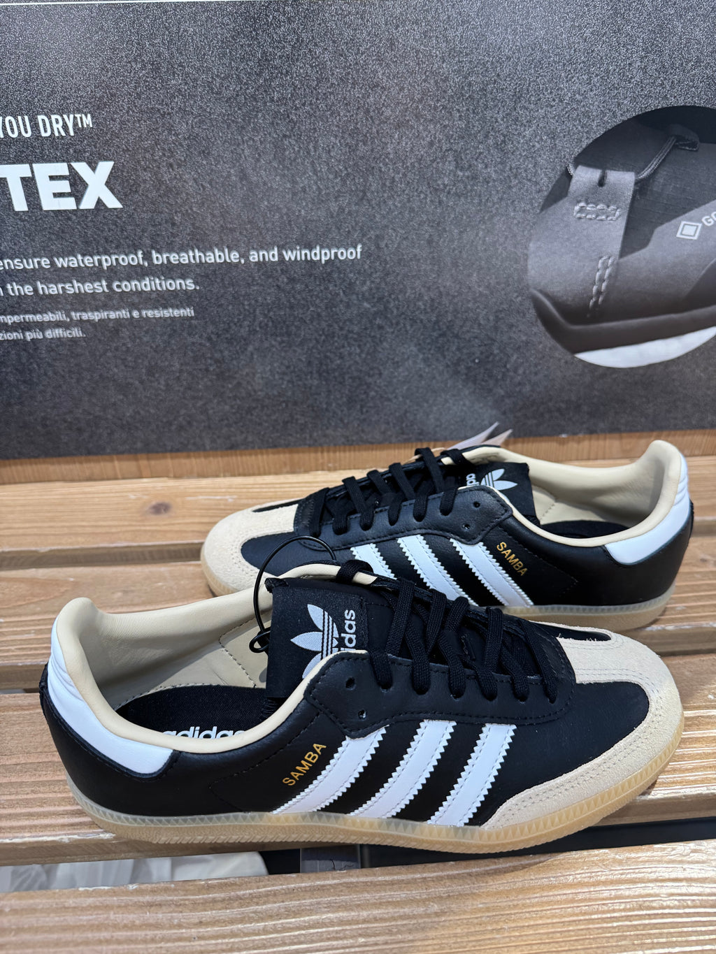 Adidas Samba OG "Black White Beige Gum"