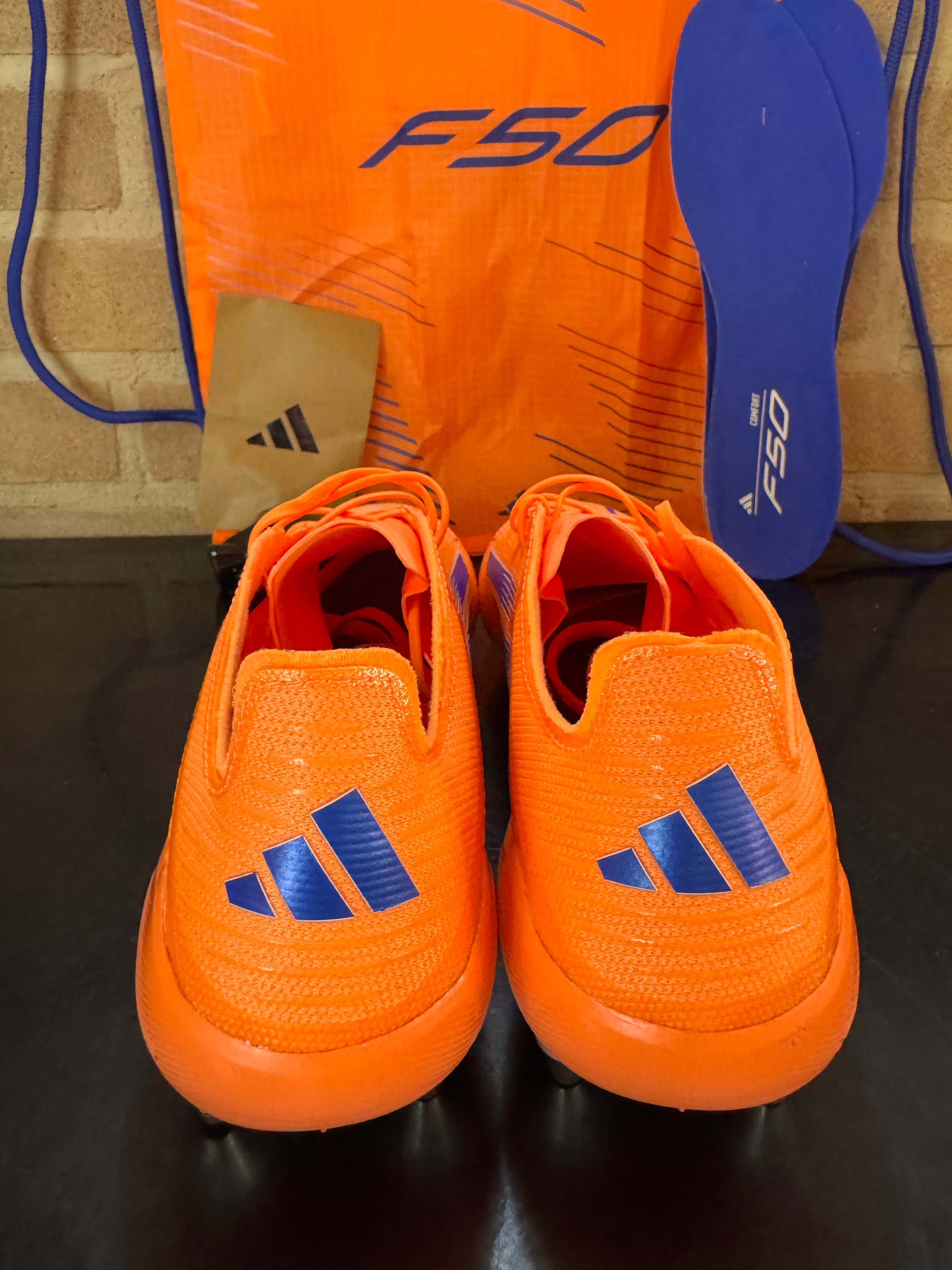 Adidas F50 Elite SG - Arancione/Blu