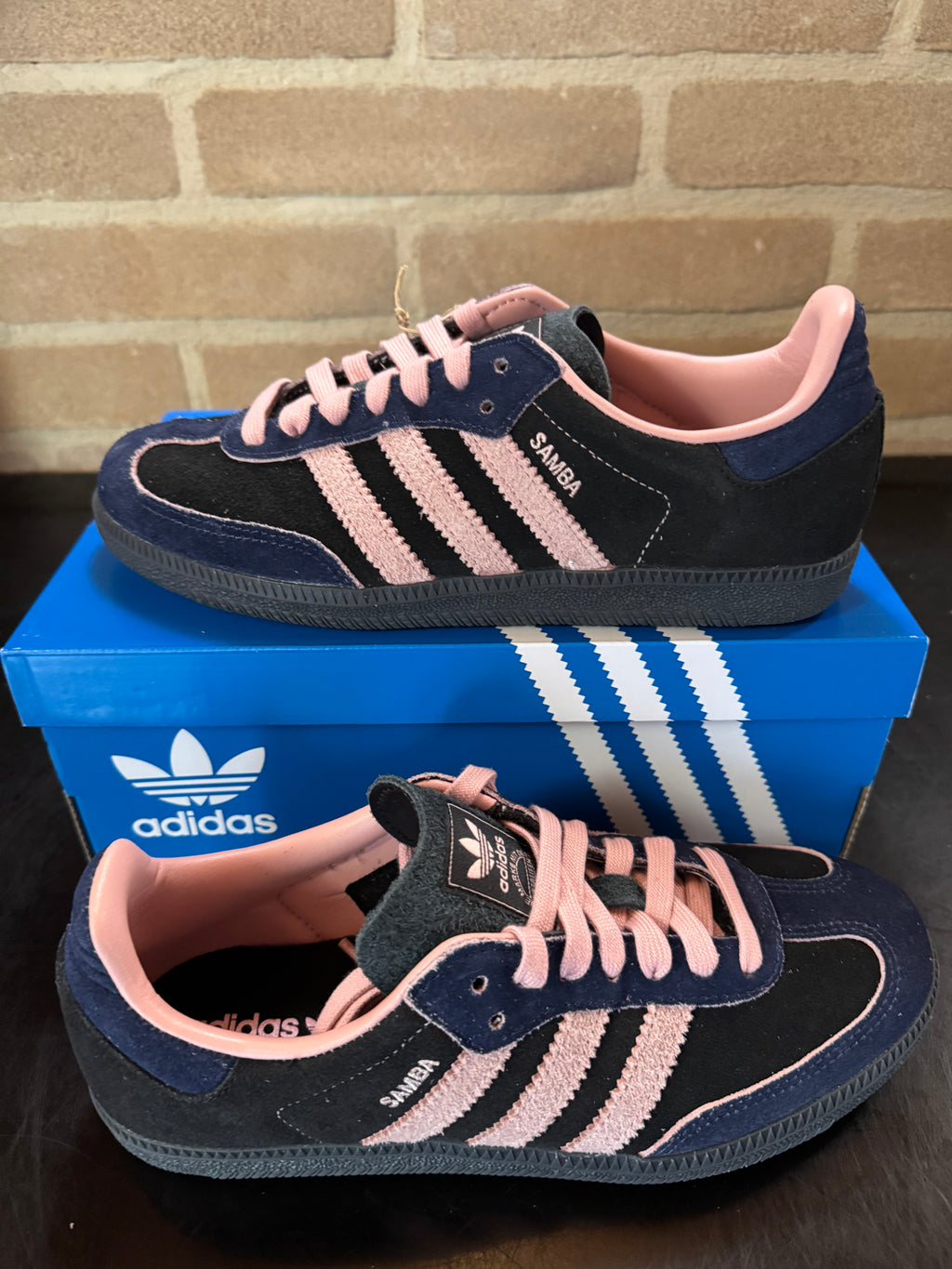 Adidas Samba OG "Black Wonder Mauve Indigo"