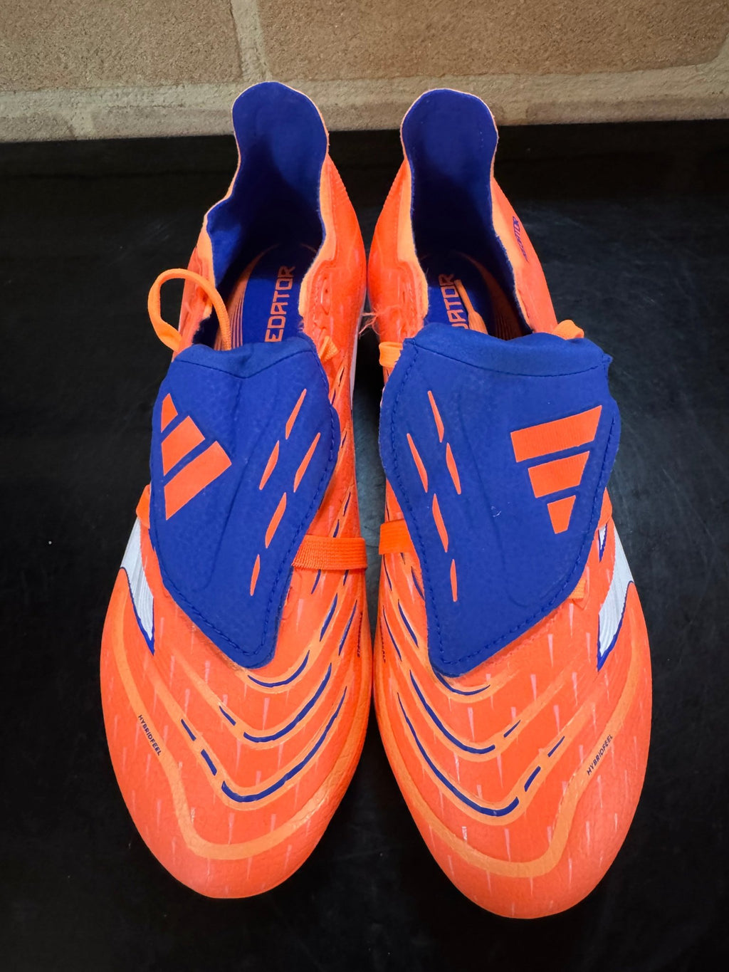 Scarpe da calcio League FG MG - linguetta ripiegabile - Arancioni - Giaguaro_Store