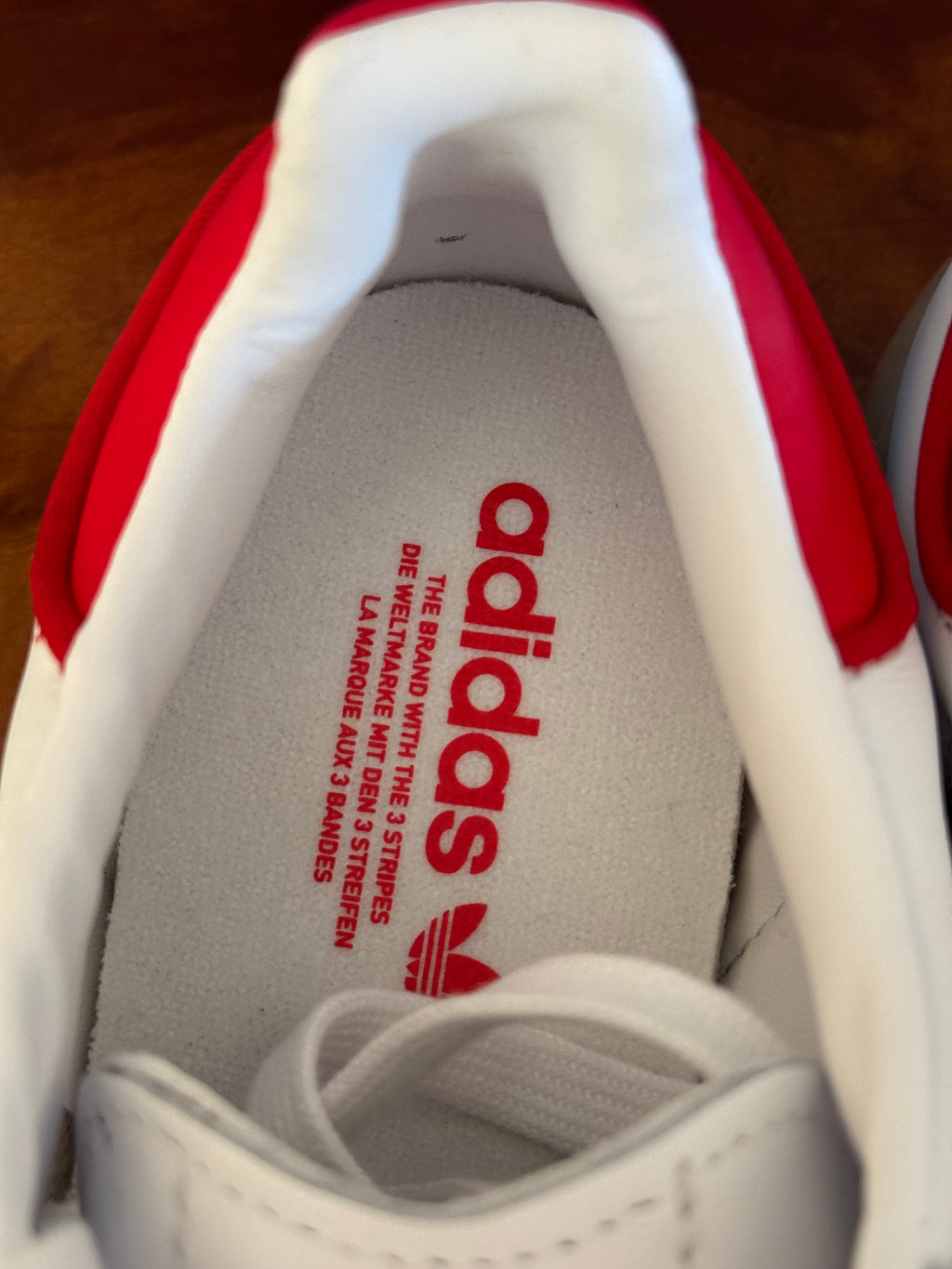Adidas Sambae "White Scarlet Gum"