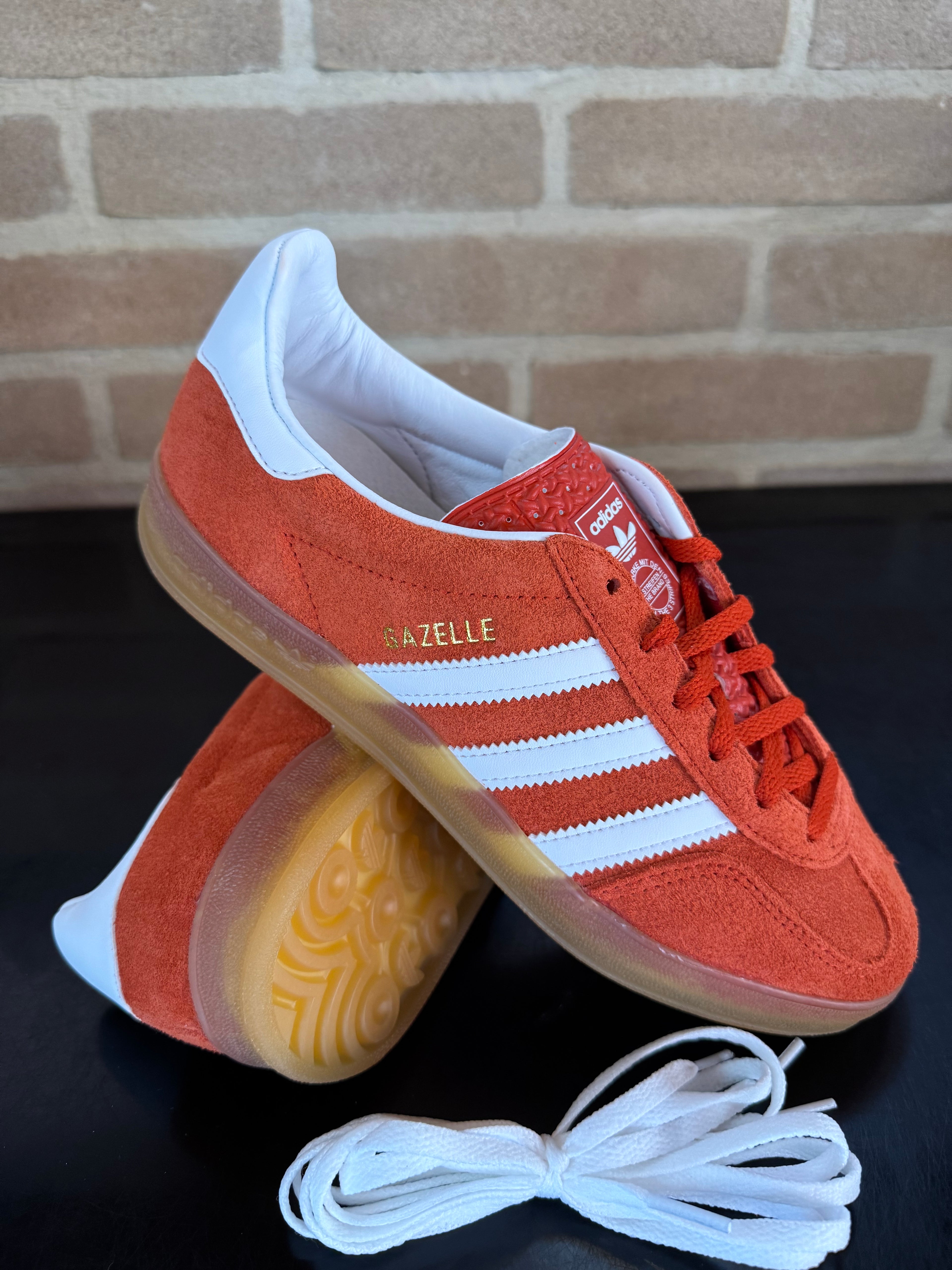 Adidas Gazelle Indoor "Bold Orange Gum"