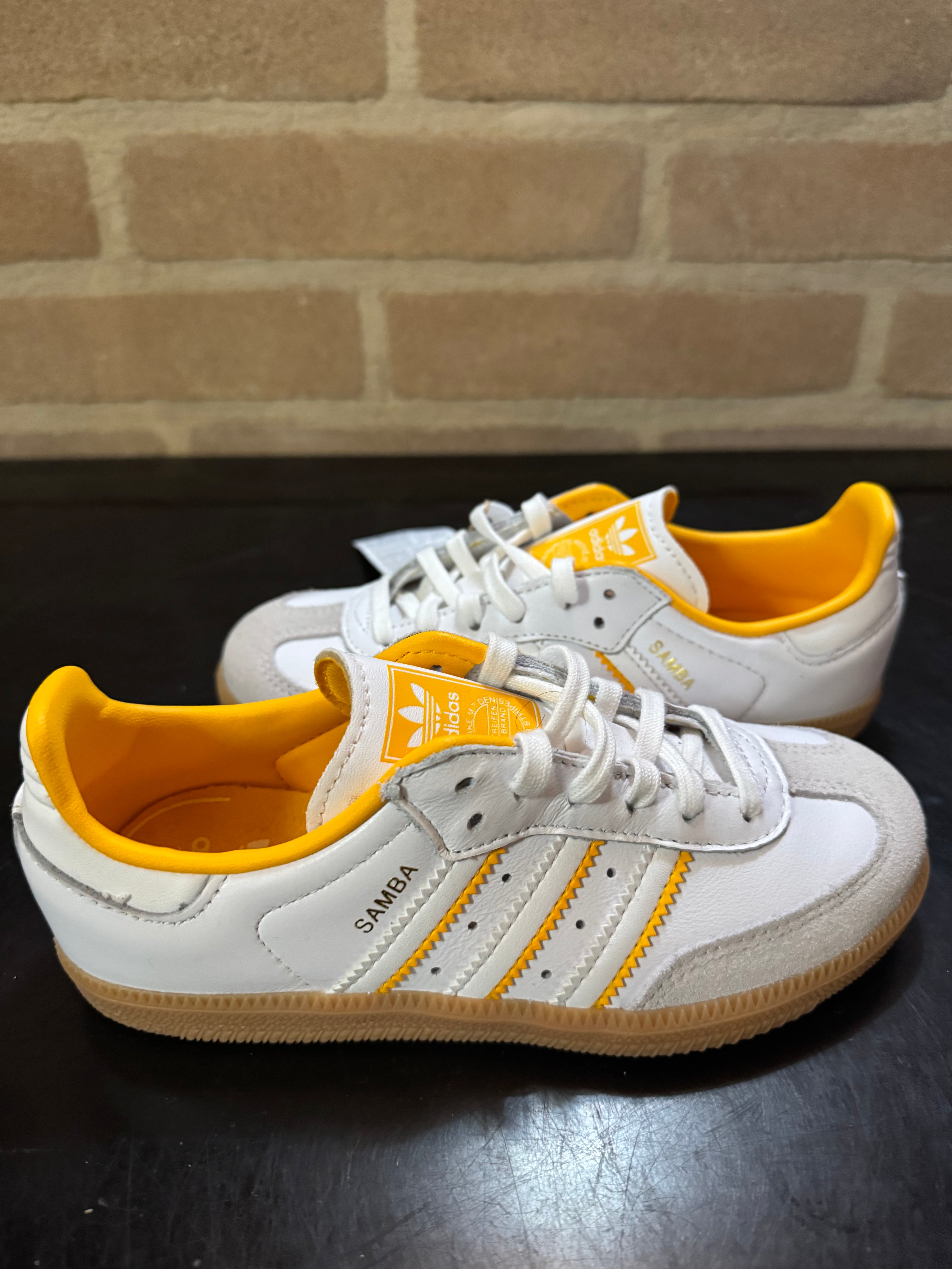 Adidas Samba OG - Bianco/arancioni