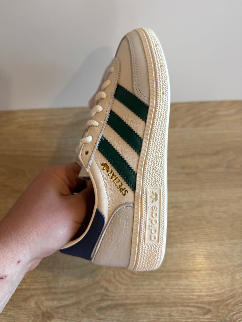 Adidas Handball Spezial "Chalk collegiate green indigo"