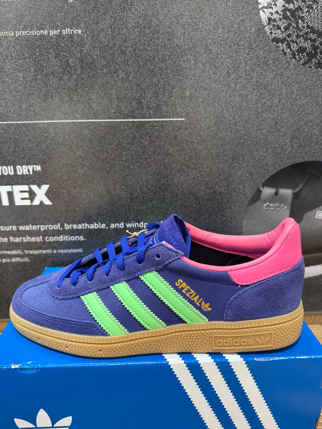 Adidas Handball Spezial "Lucid Blue Lime Burst"
