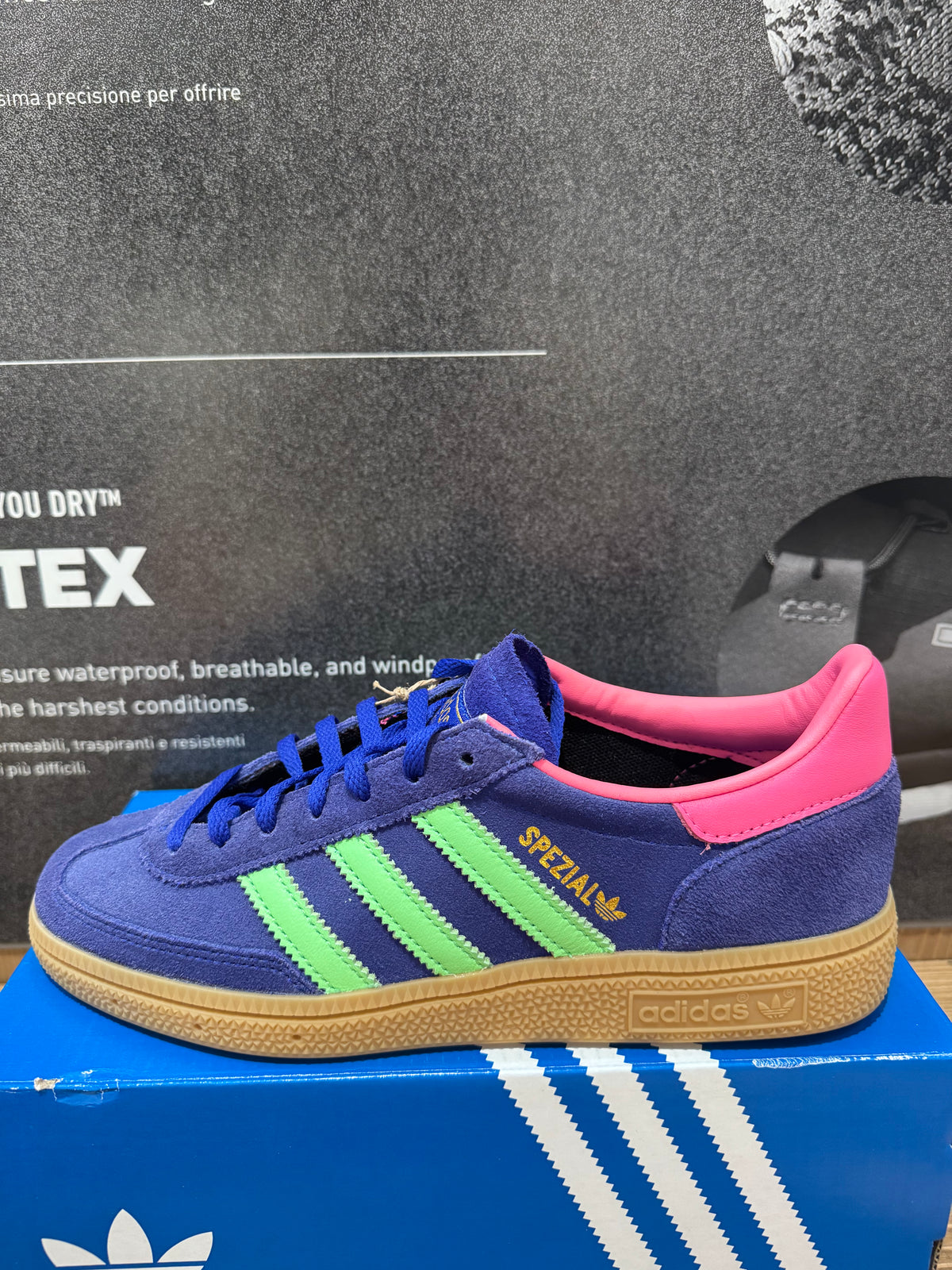 Adidas Handball Spezial "Lucid Blue Lime Burst"