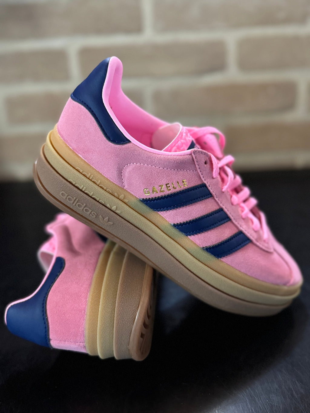 Sneakers retro' platform - Rosa/Blu - Giaguaro_Store