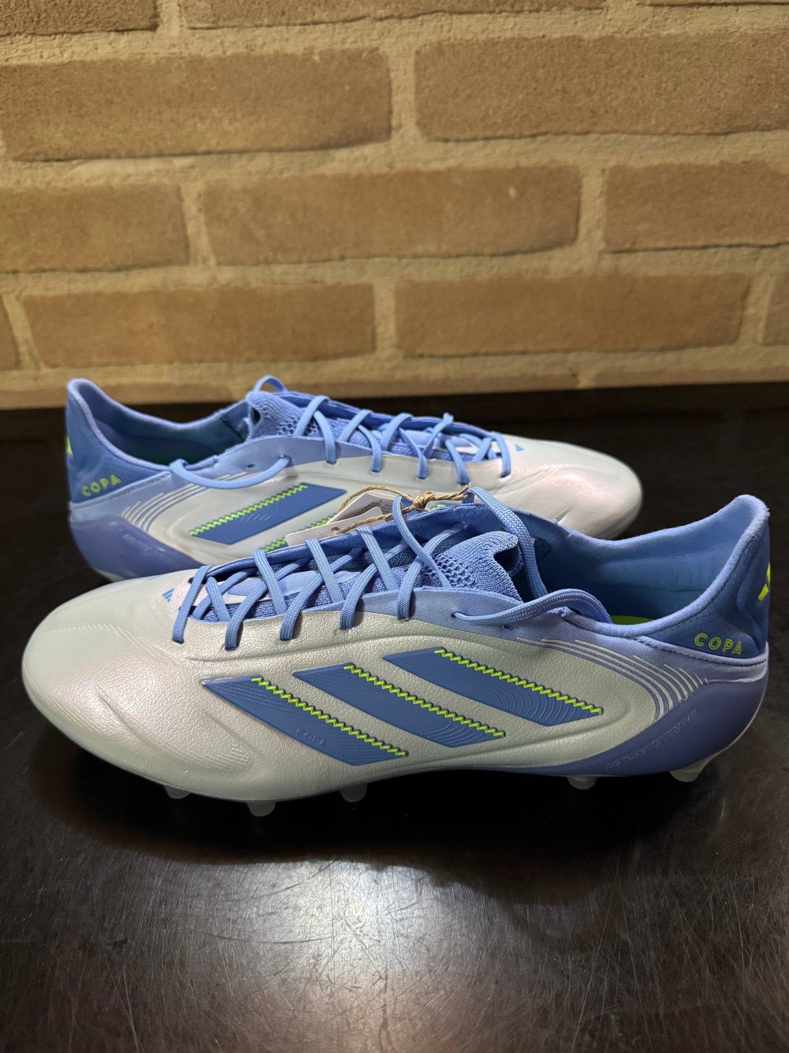 Scarpe da calcio Elite AG - Blu/Argento - Giaguaro_Store
