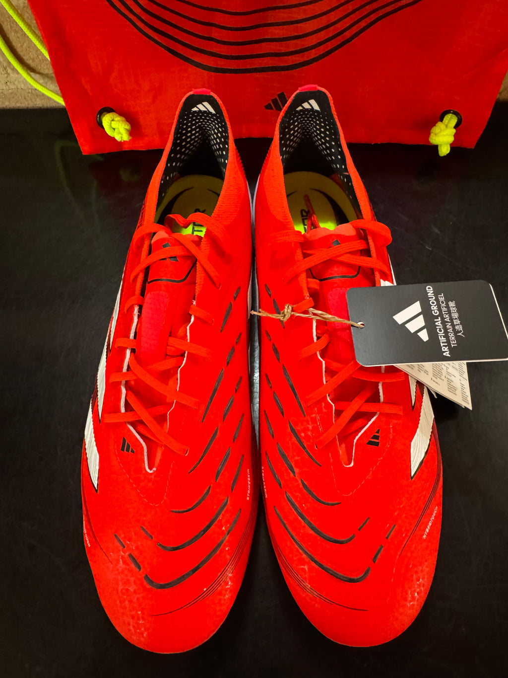 Adidas Predator Elite Laceless AG - Rosse