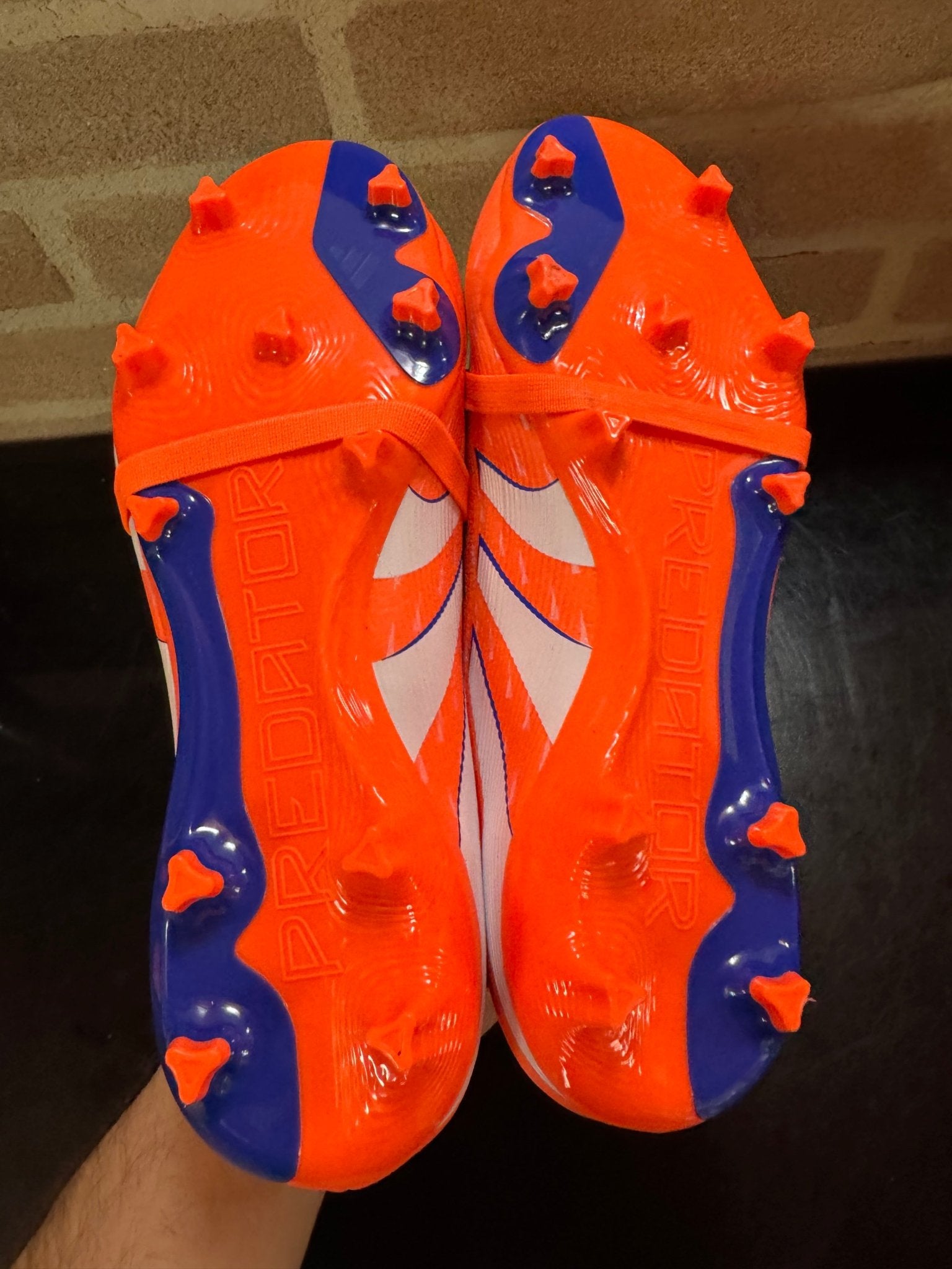 Scarpe da calcio League FG MG - linguetta ripiegabile - Arancioni - Giaguaro_Store