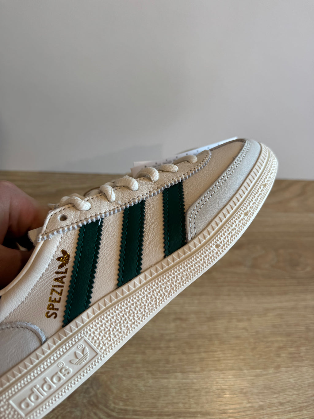 Adidas Handball Spezial "Chalk collegiate green indigo"