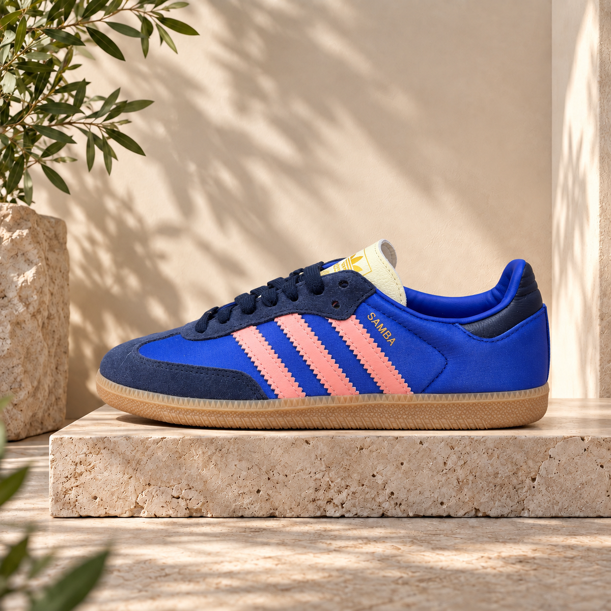 Adidas Samba OG "Lucid Blue Night Indigo Satin"