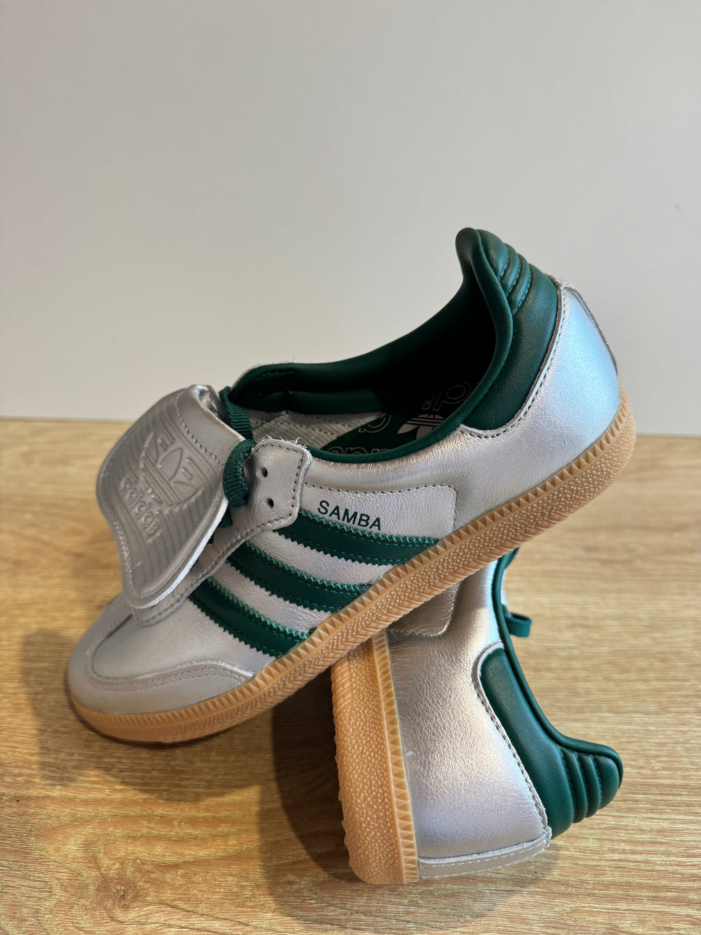 Adidas Samba LT - Argento/Verde