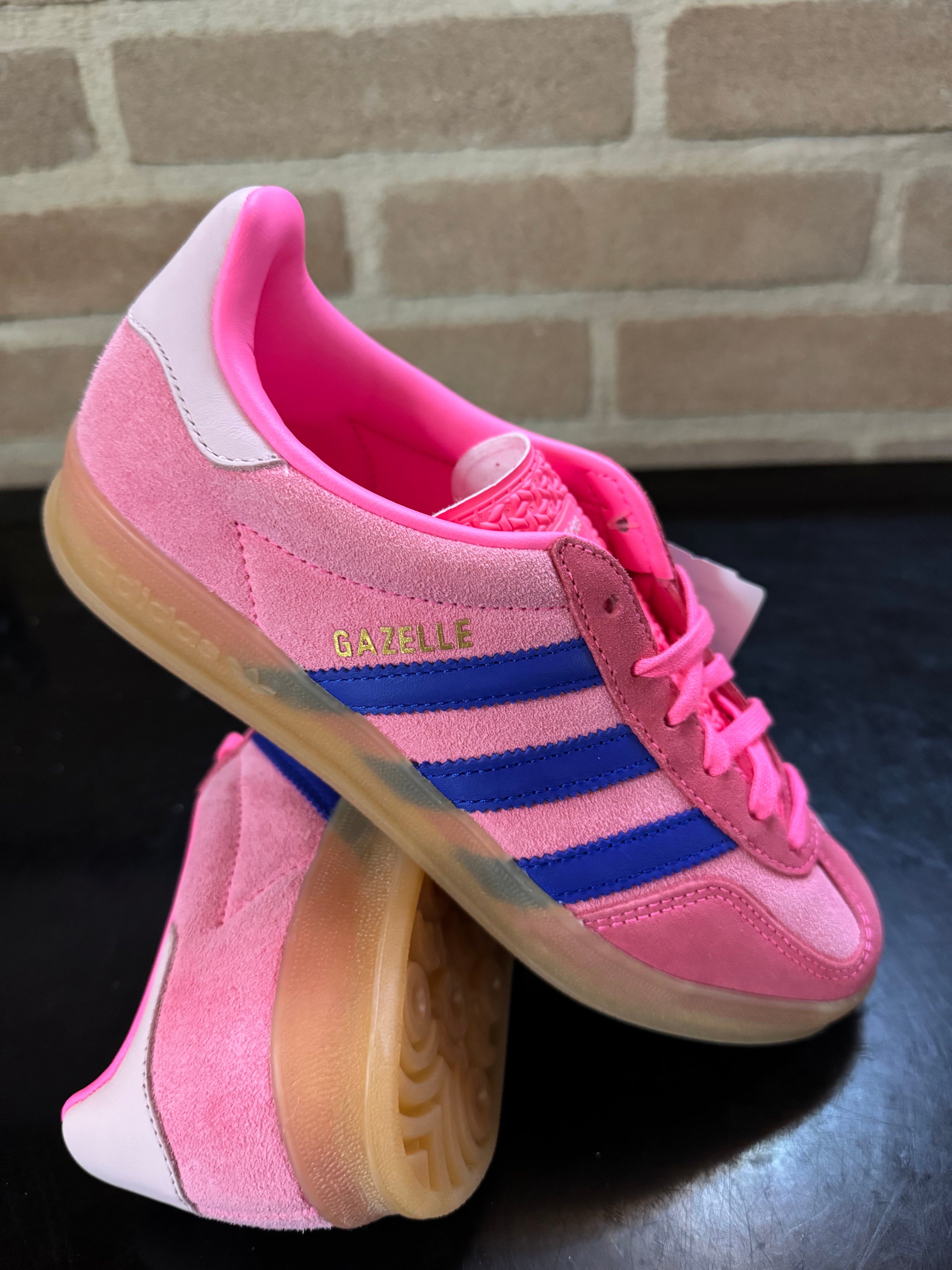 Adidas Gazelle Indoor "Lucid Pink Blue"